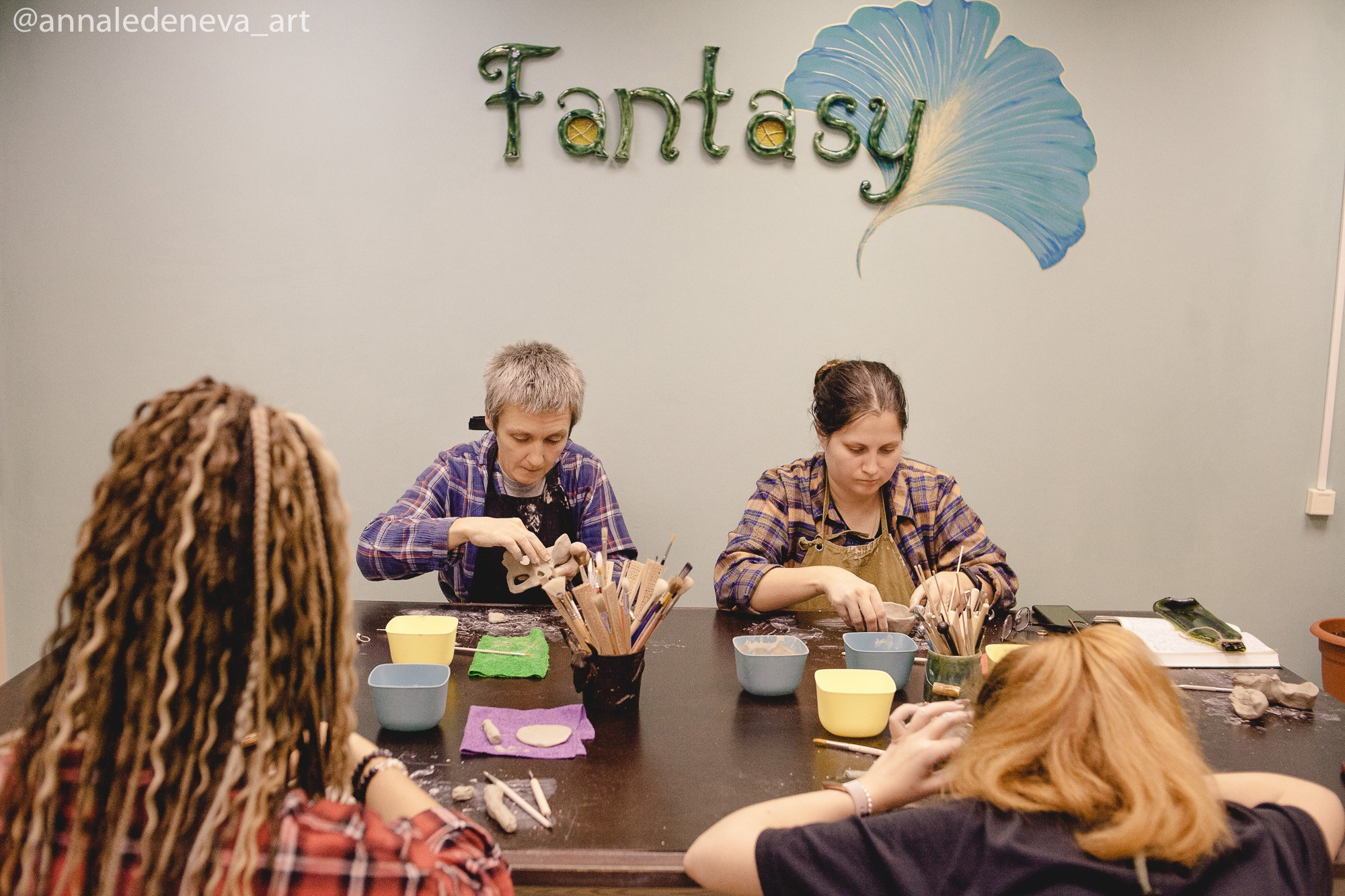 Арт класс Я-ГЛИНА. Анна Леденева Фотограф