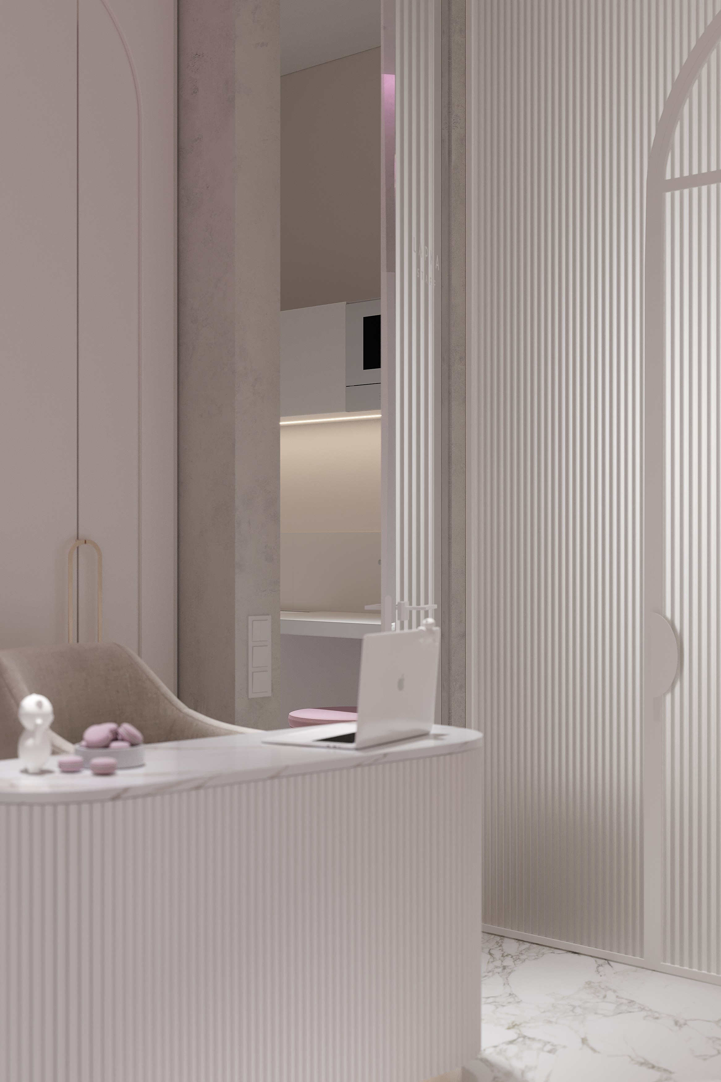 Lapka Beauty. Студия дизайна интерьера mono moon в Москве