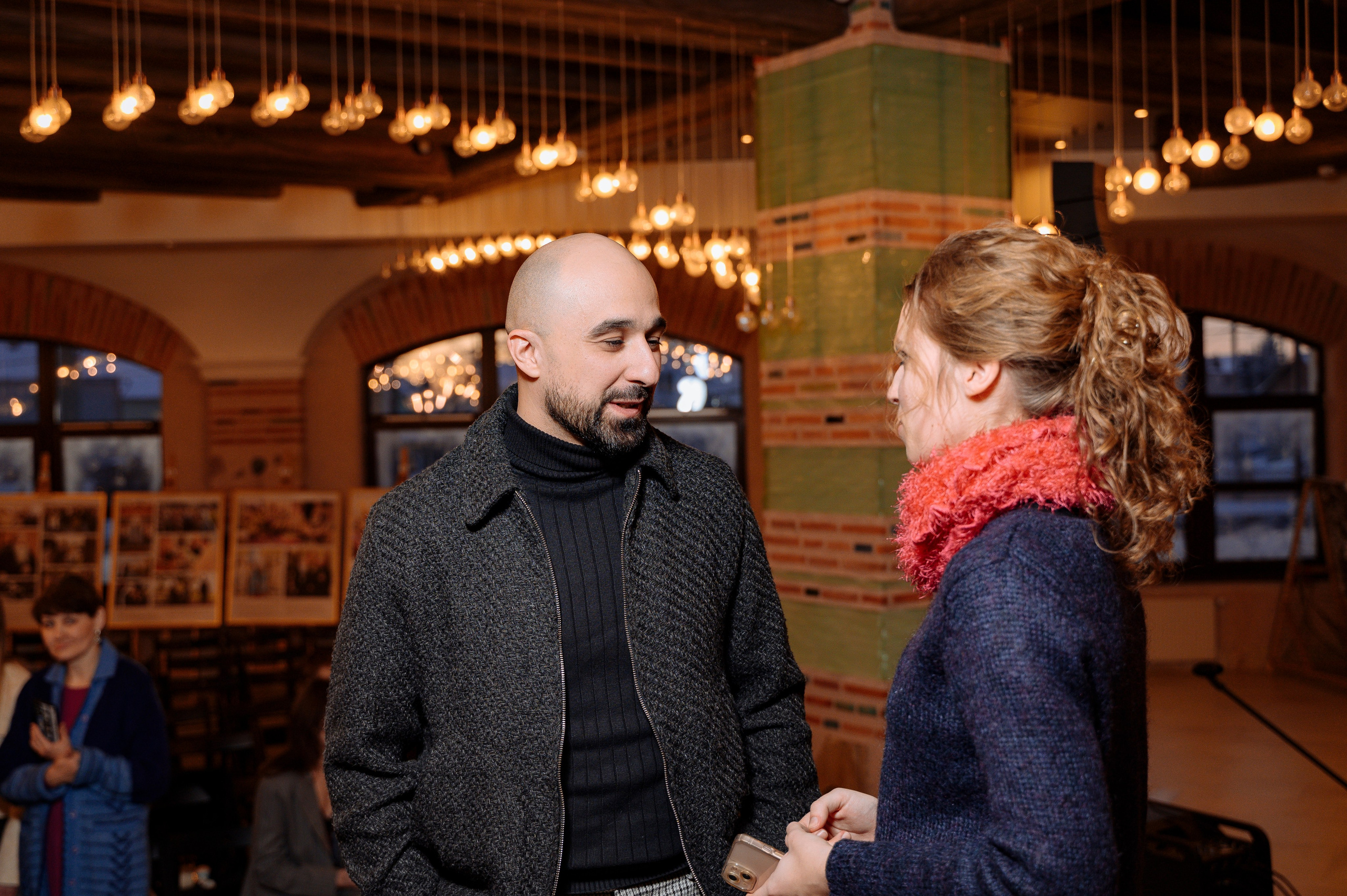 ФАН встреча участников проекта FACTOR.BY: Ибрагима Карасова и Шамхала Хачатуряна. Фотограф Беларусь — Ольга Шаповалова (Жардецкая)