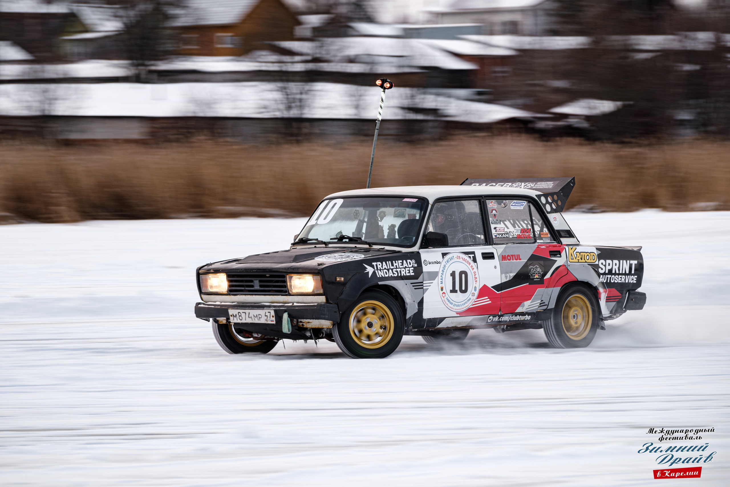 «Зимний Драйв в Карелии» Авто Марафон-гигант «25 часов на льду» Илона Накутис, Николай Грязин, джимхана, фотограф Антон Медведев, icoguar, Сортавала, Карелия