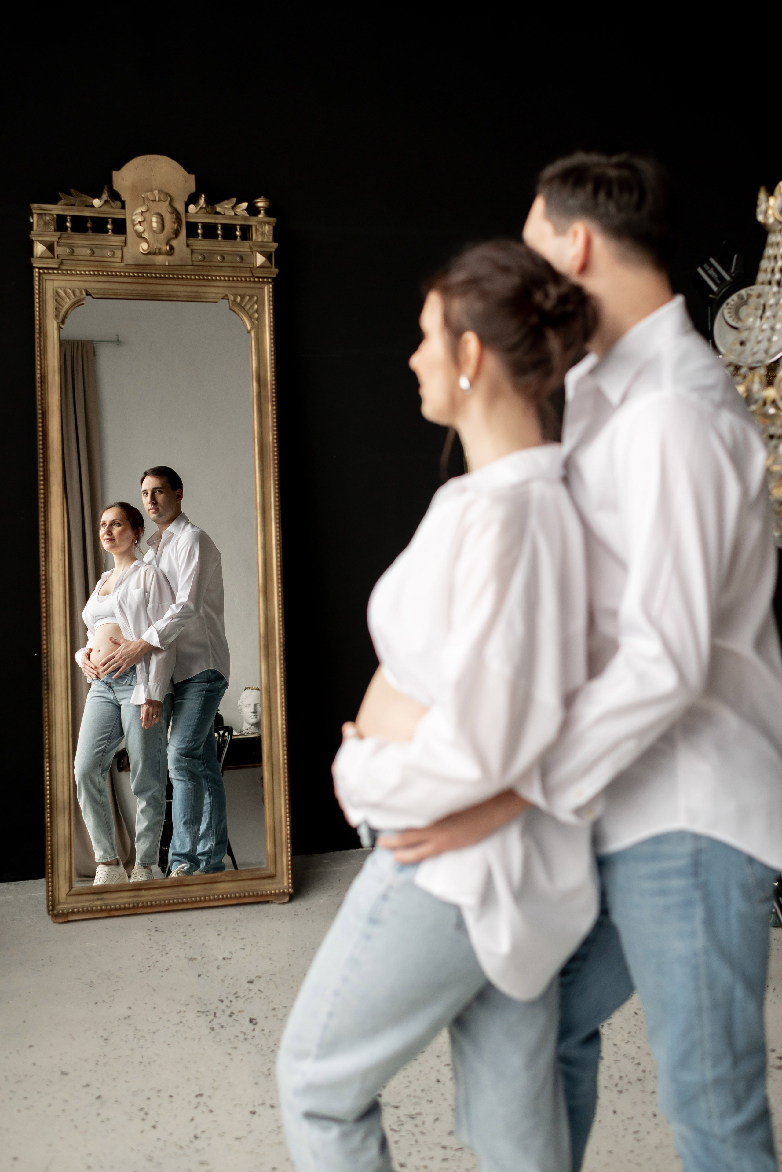 Беременность в красках и необычное гендер-пати. Портретный, семейный и свадебный фотограф в Санкт-Петербурге и в Пушкине Ширяев Денис