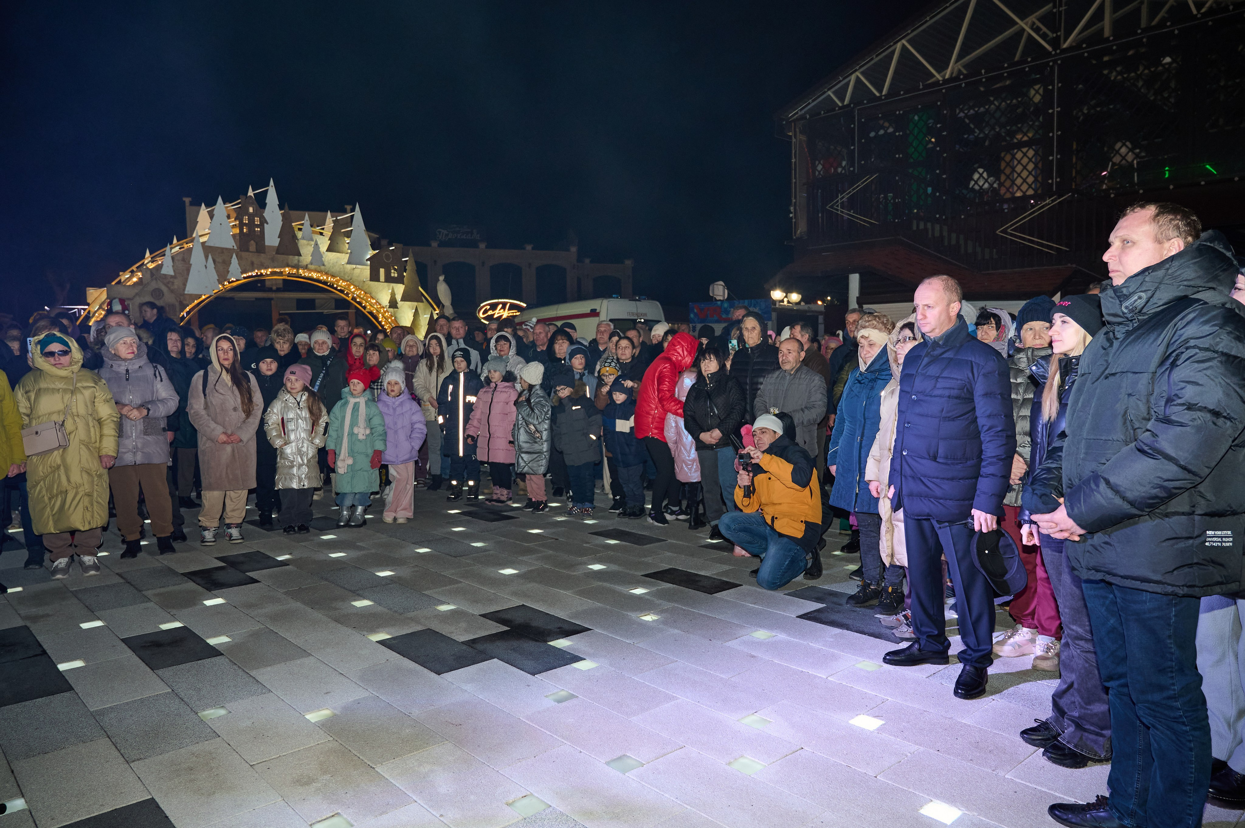 Крещенские купания. Жизнь курорта Кабардинка в фотографиях