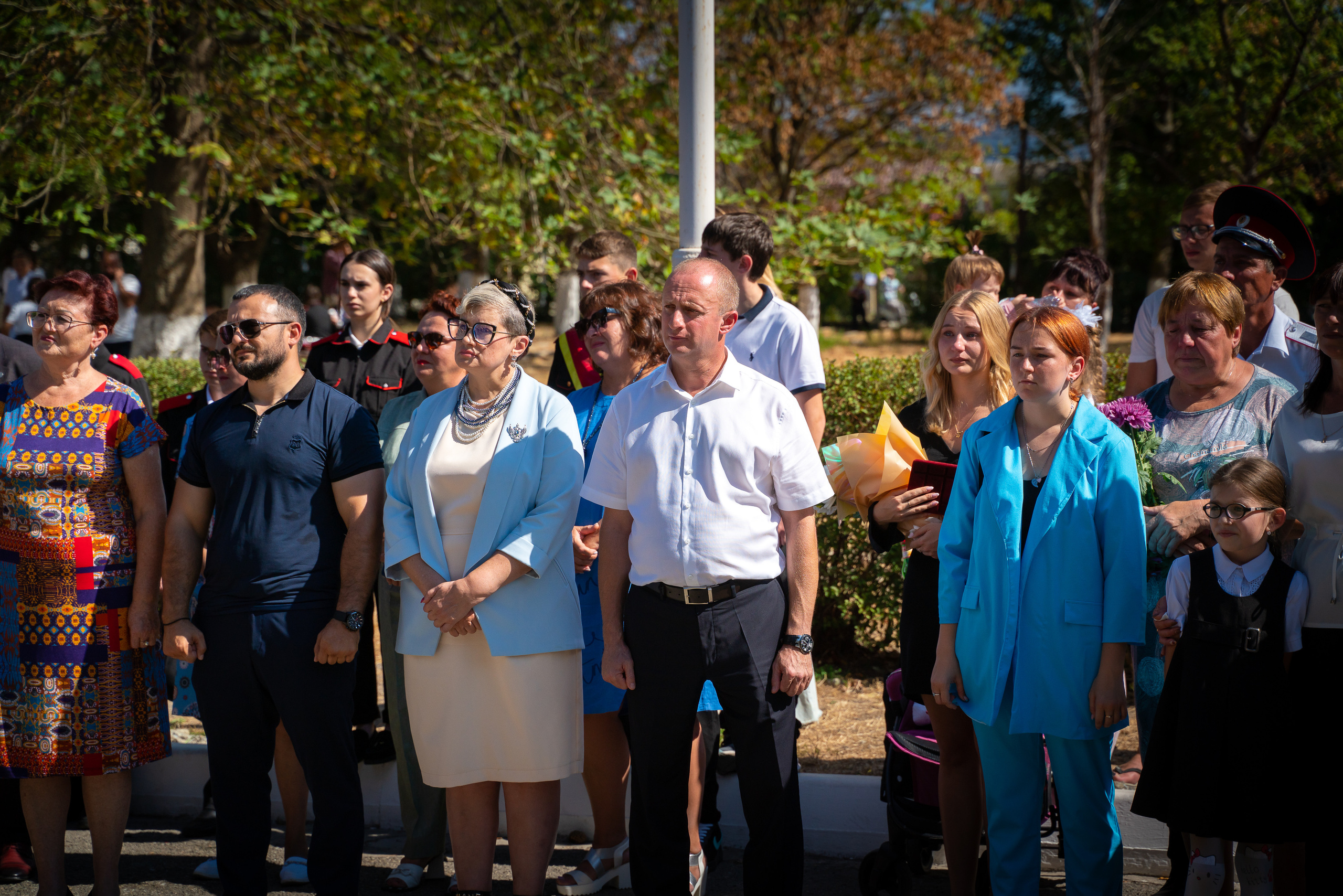 Митинг в сош7. Жизнь курорта Кабардинка в фотографиях