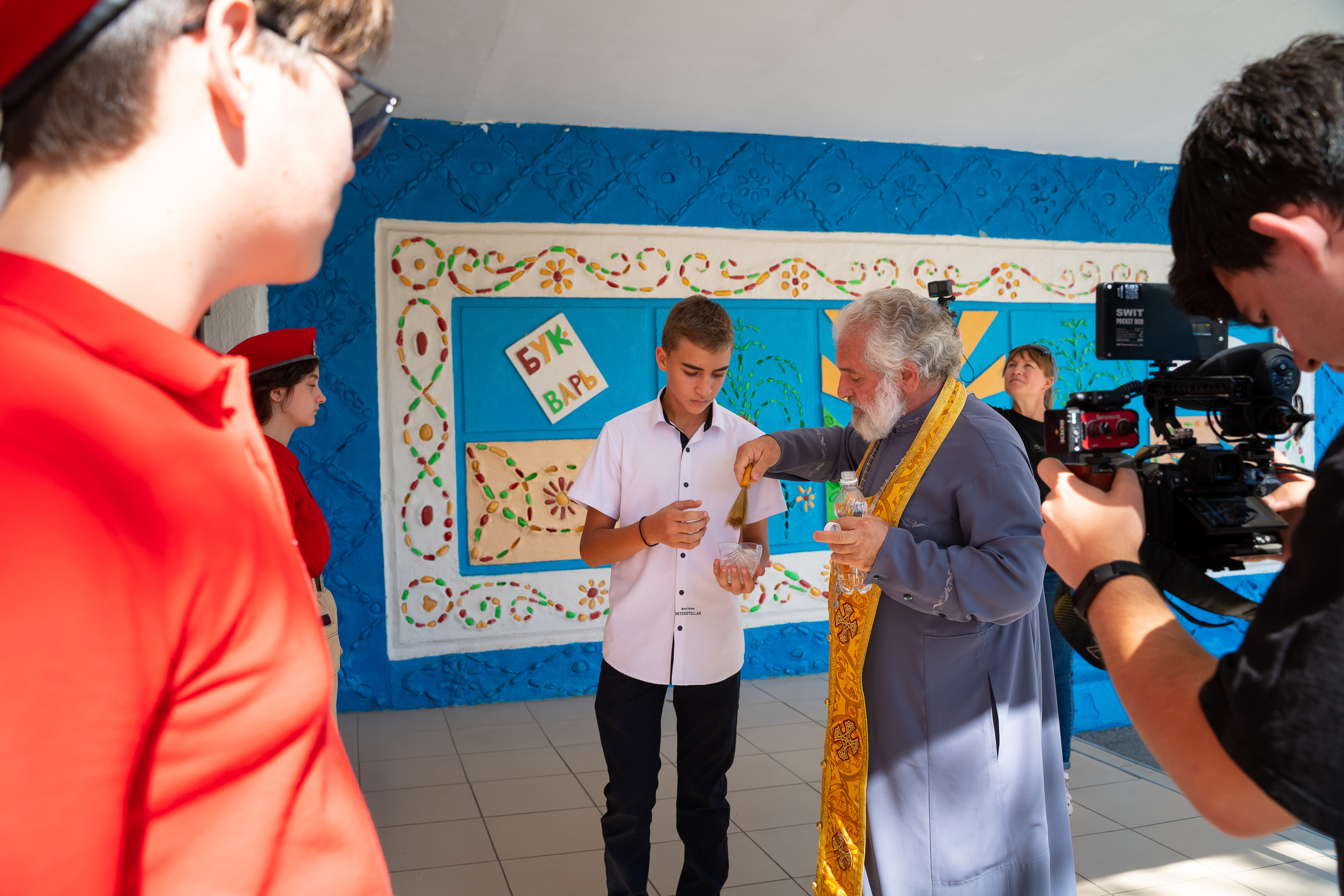 Митинг в сош7. Жизнь курорта Кабардинка в фотографиях