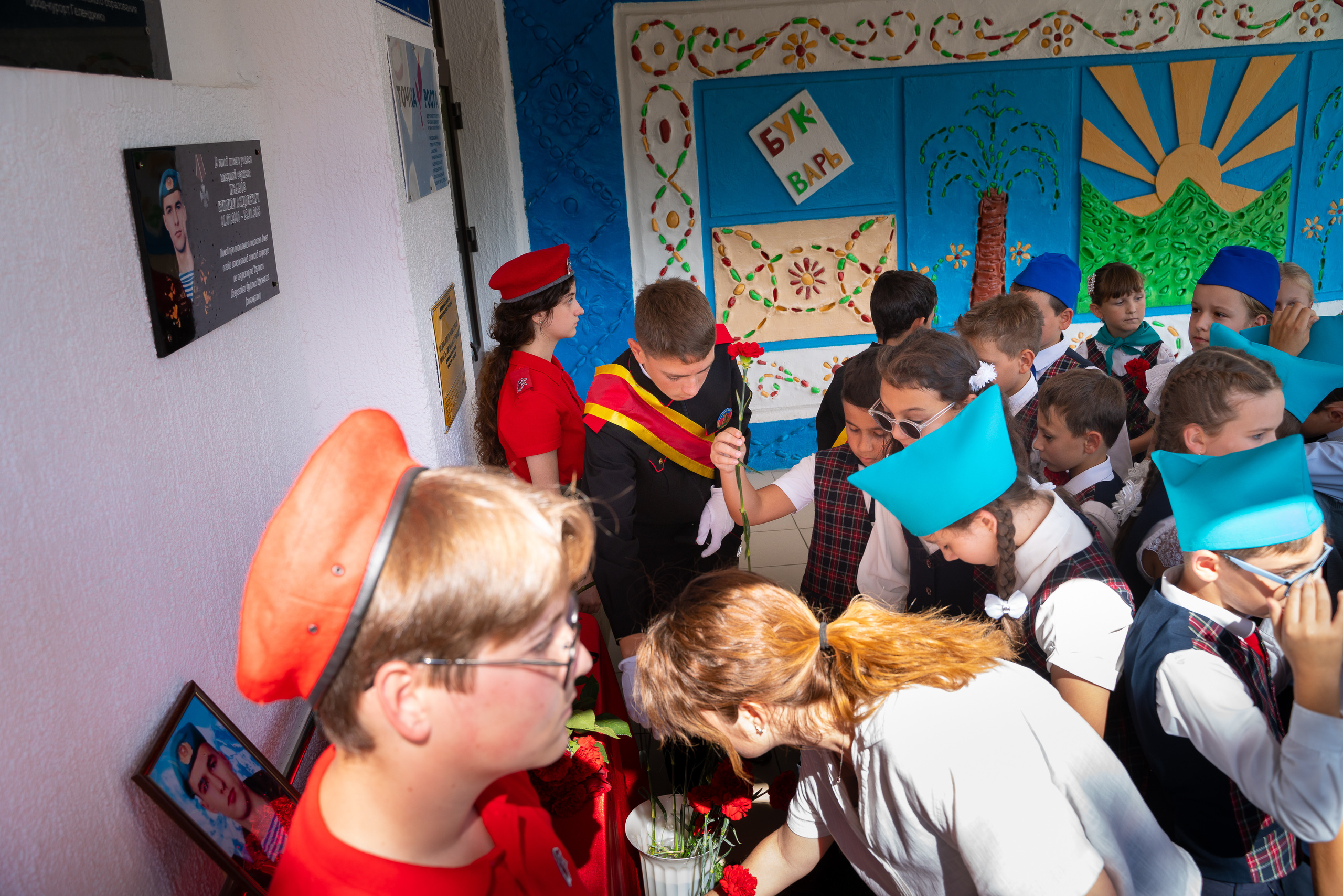 Митинг в сош7. Жизнь курорта Кабардинка в фотографиях