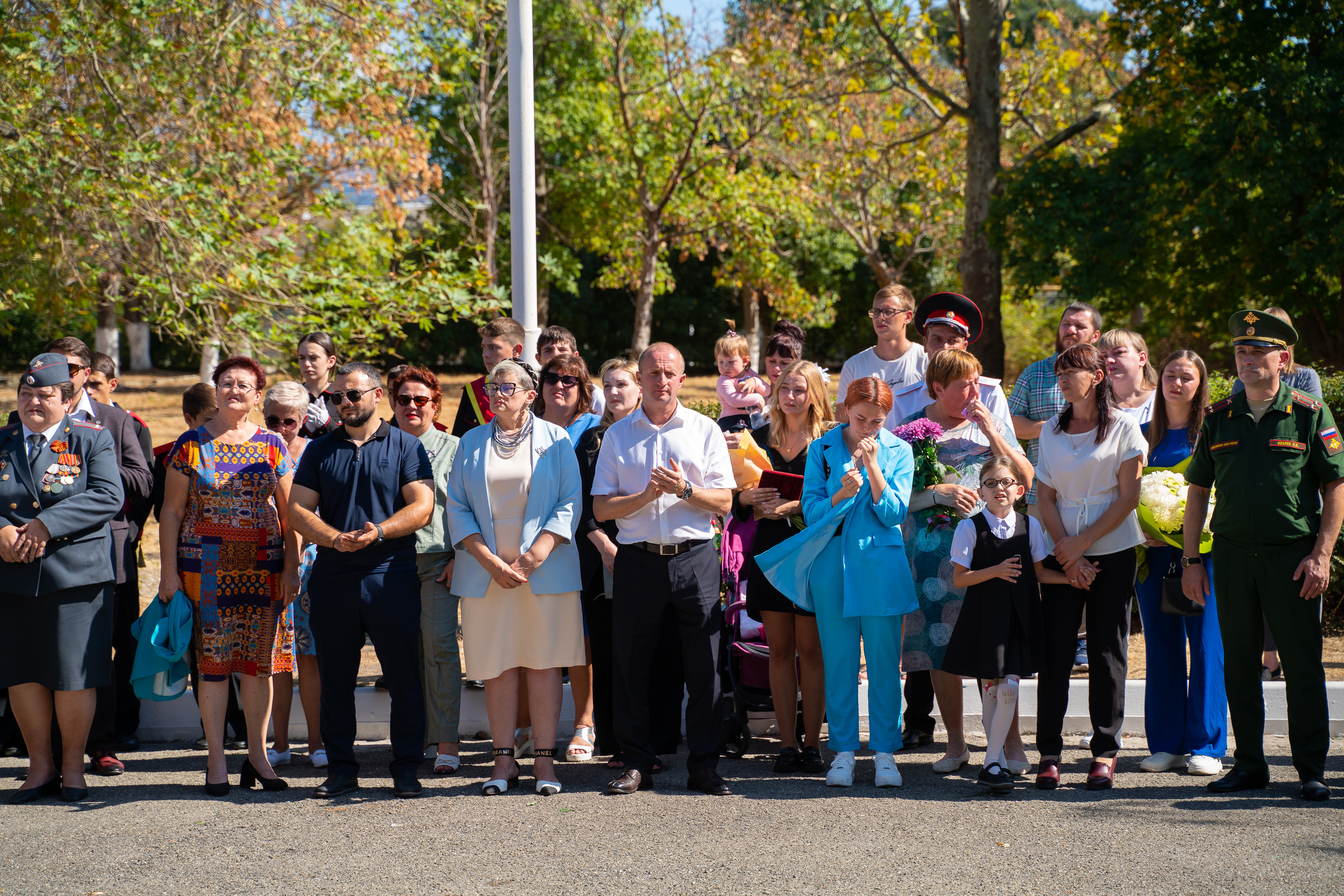 Митинг в сош7. Жизнь курорта Кабардинка в фотографиях