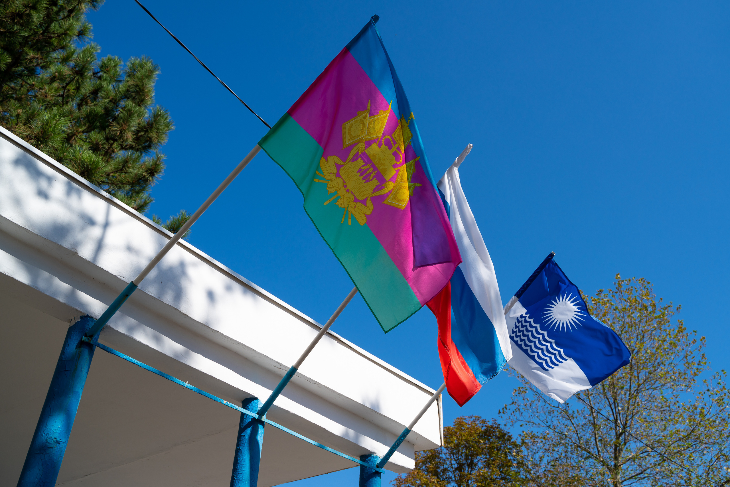 Митинг в сош7. Жизнь курорта Кабардинка в фотографиях