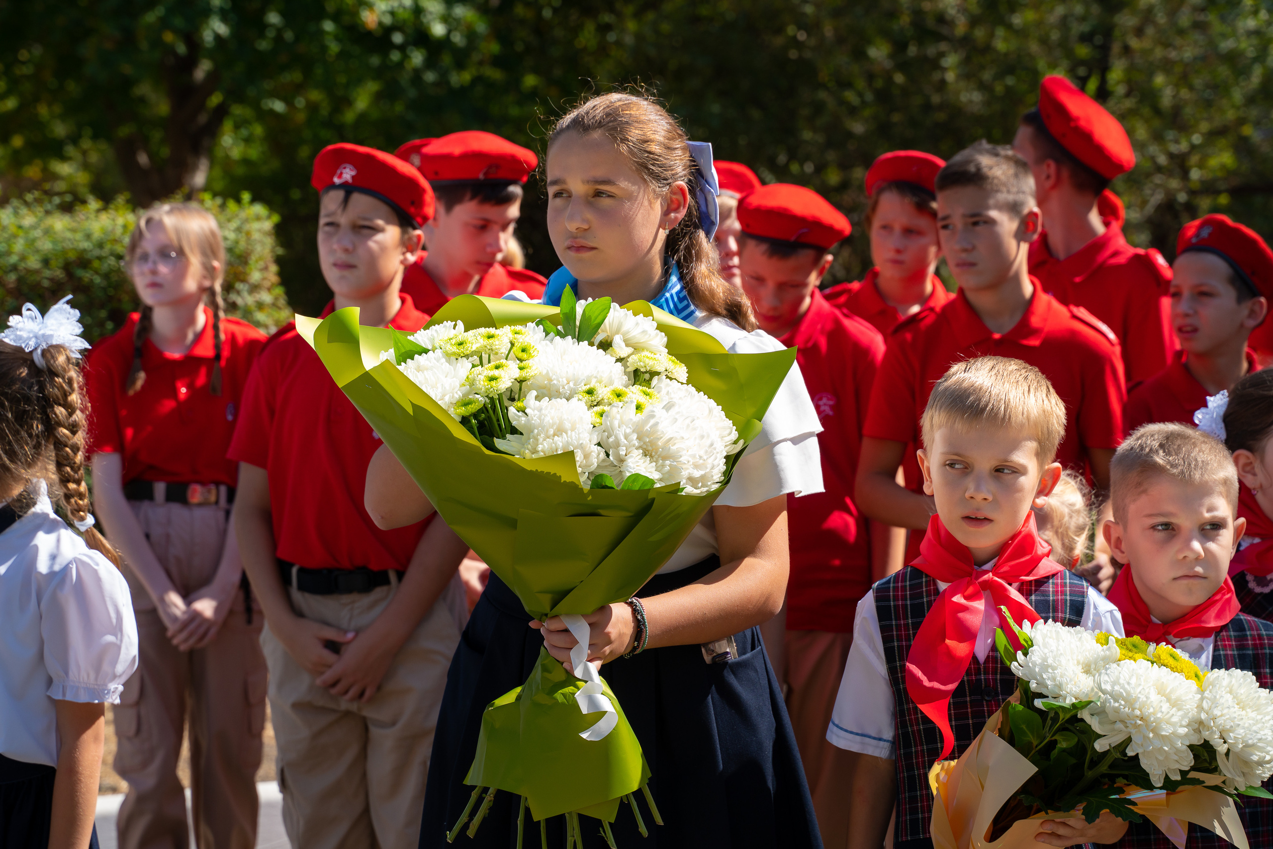 Митинг в сош7. Жизнь курорта Кабардинка в фотографиях