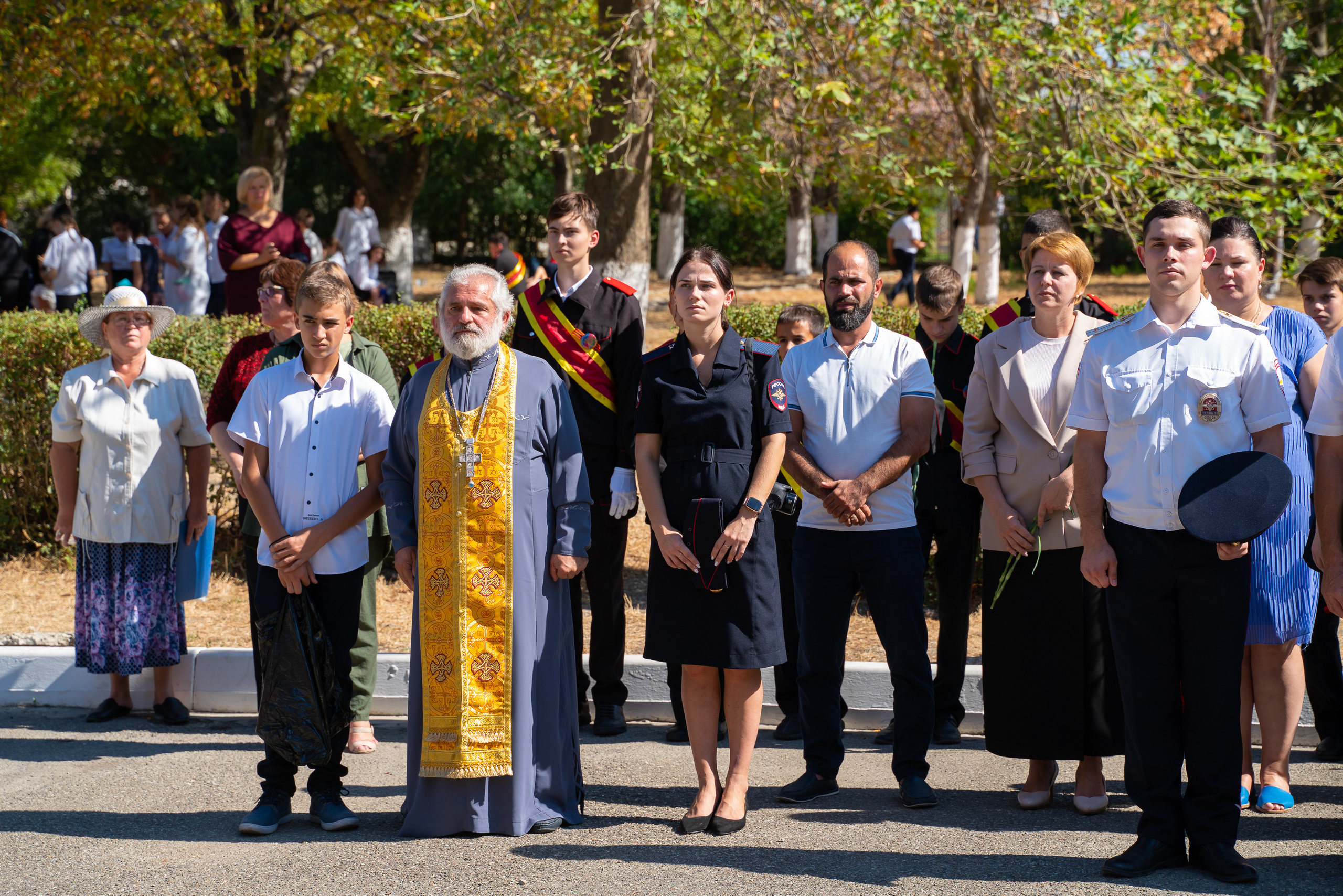 Митинг в сош7. Жизнь курорта Кабардинка в фотографиях