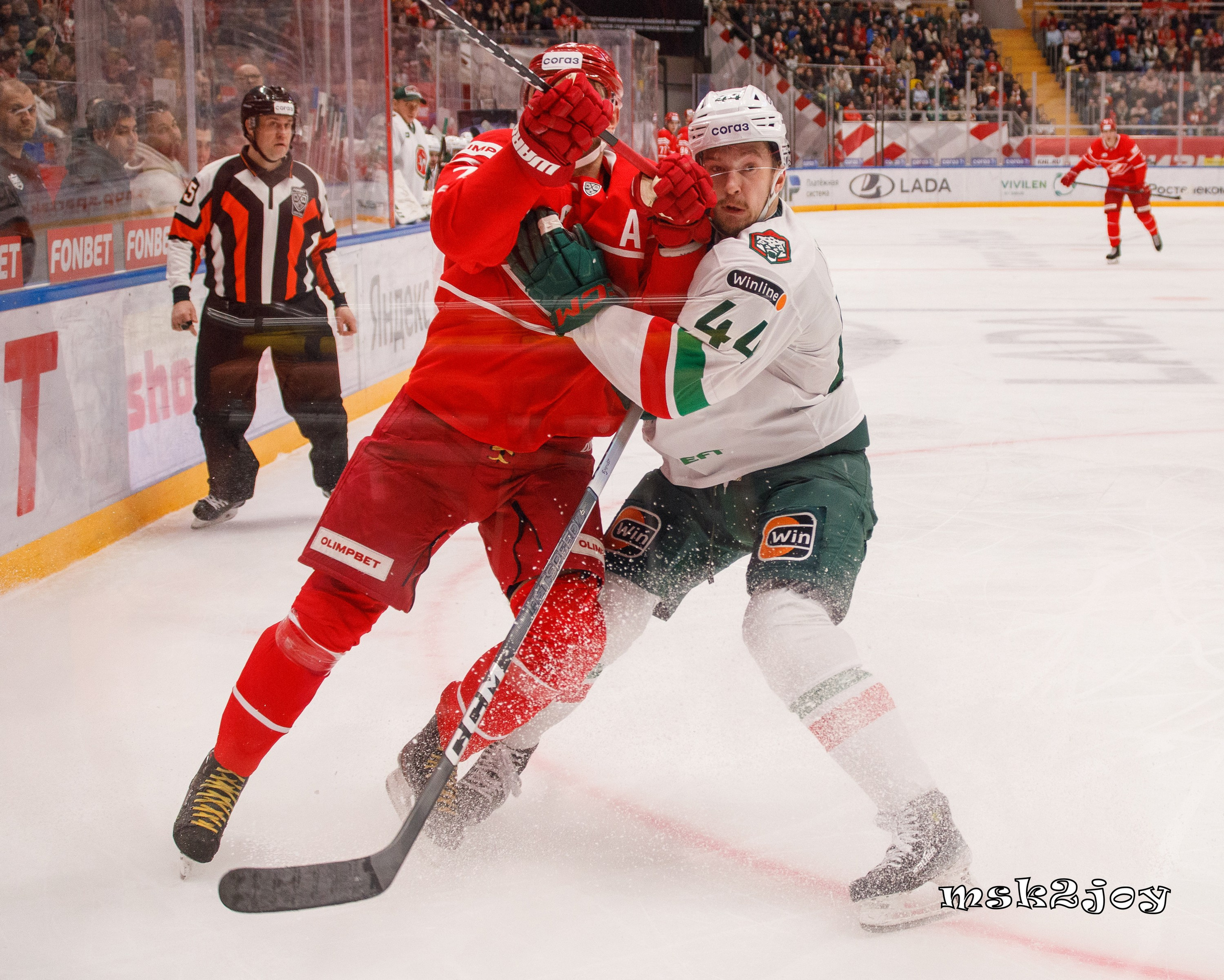 Фоторепортаж. КХЛ. Спартак (Москва) — Ак Барс Казань. Михаил Тоцкий портретный и репортажный фотограф в Москве