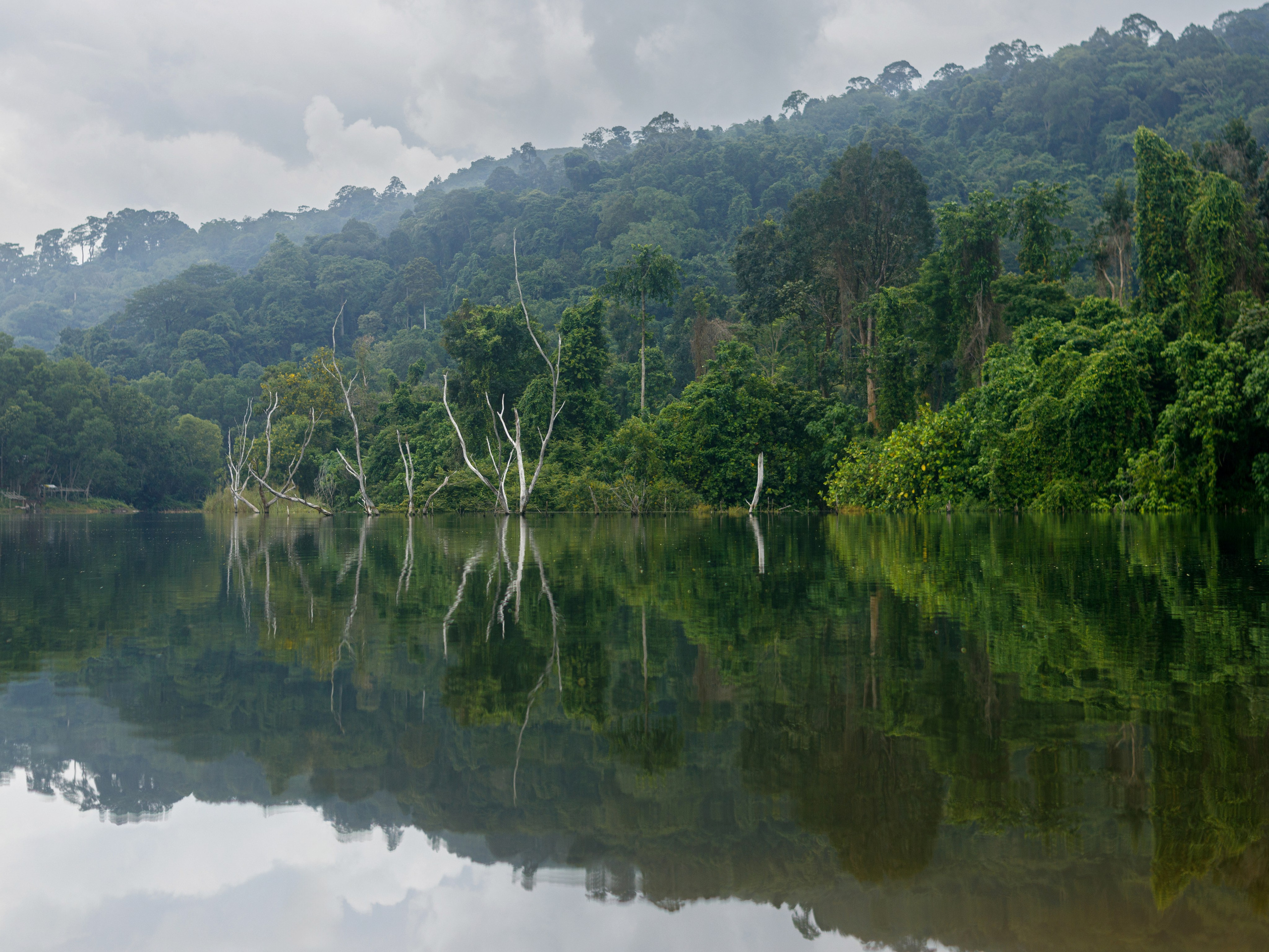 Пресное озеро в Таиланде