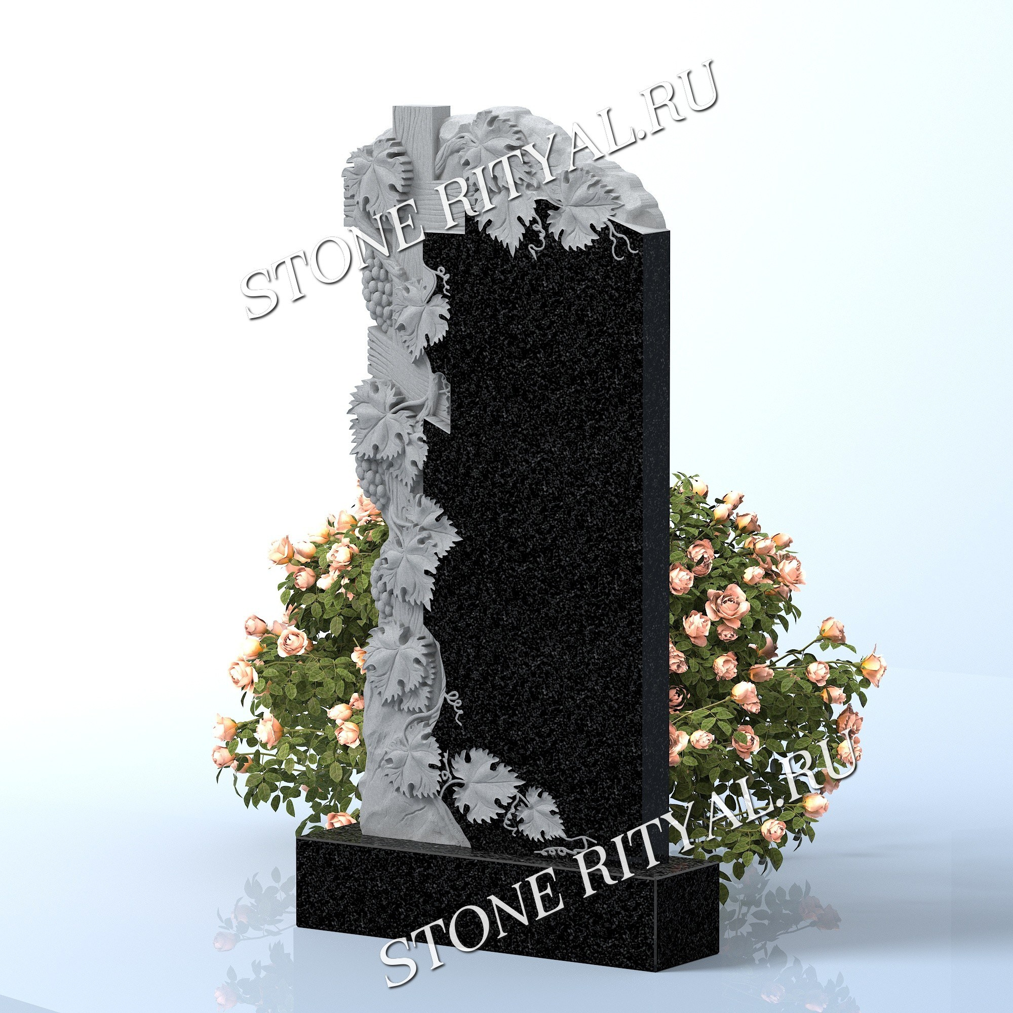 Вертикальные памятники фигурные. Изготовление и установка памятников в Москве и МО