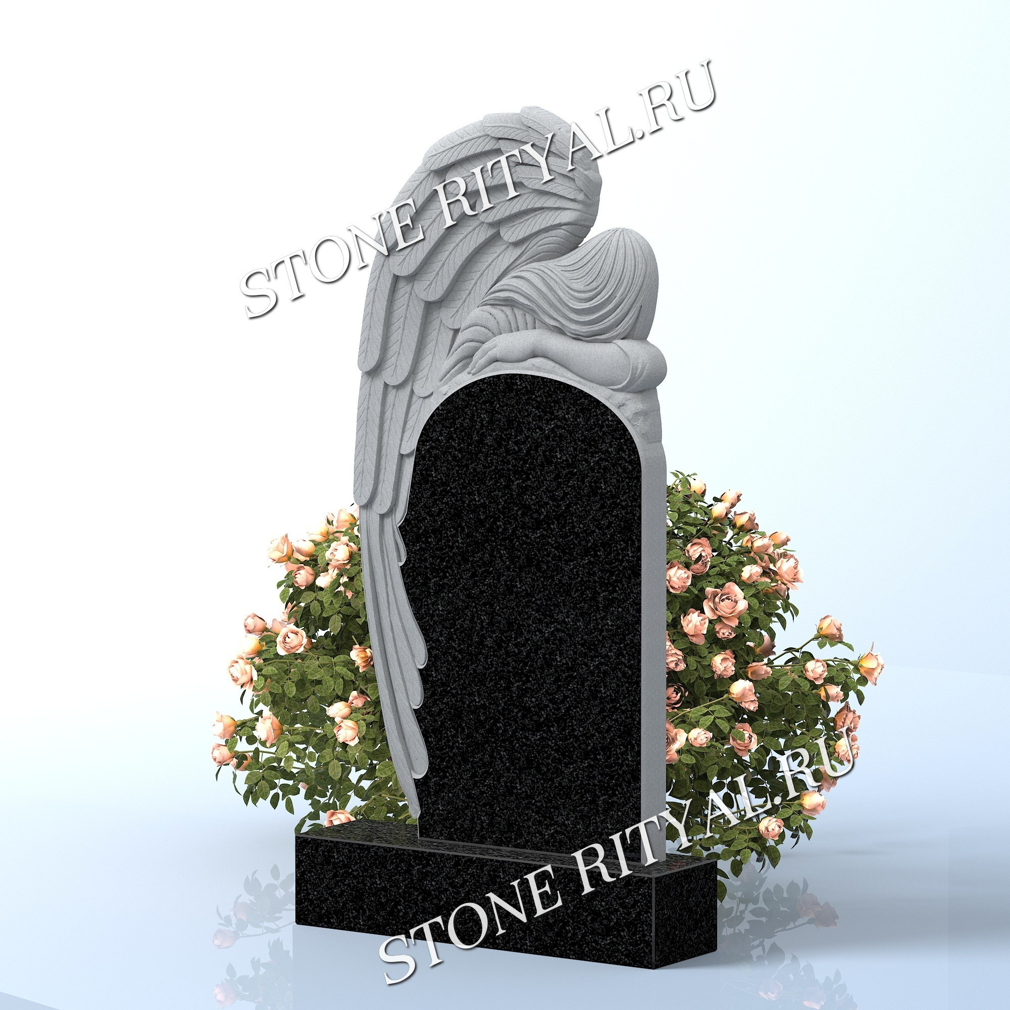 Вертикальные памятники фигурные. Изготовление и установка памятников в Москве и МО