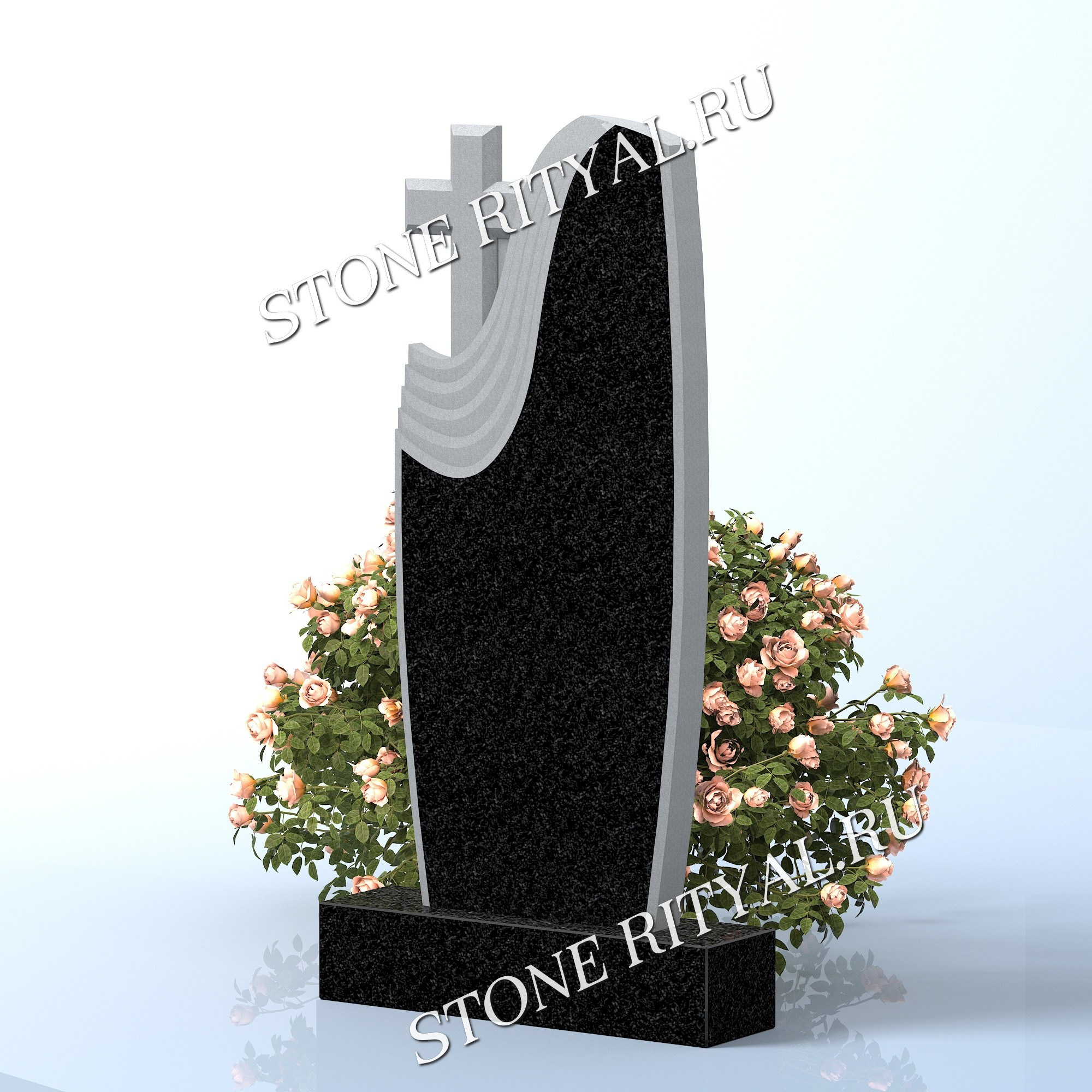 Вертикальные памятники фигурные. Изготовление и установка памятников в Москве и МО