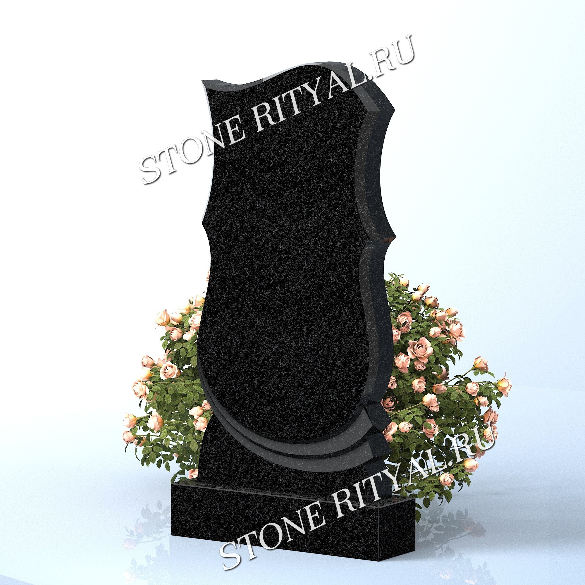 Вертикальные памятники прямые. Изготовление и установка памятников в Москве и МО