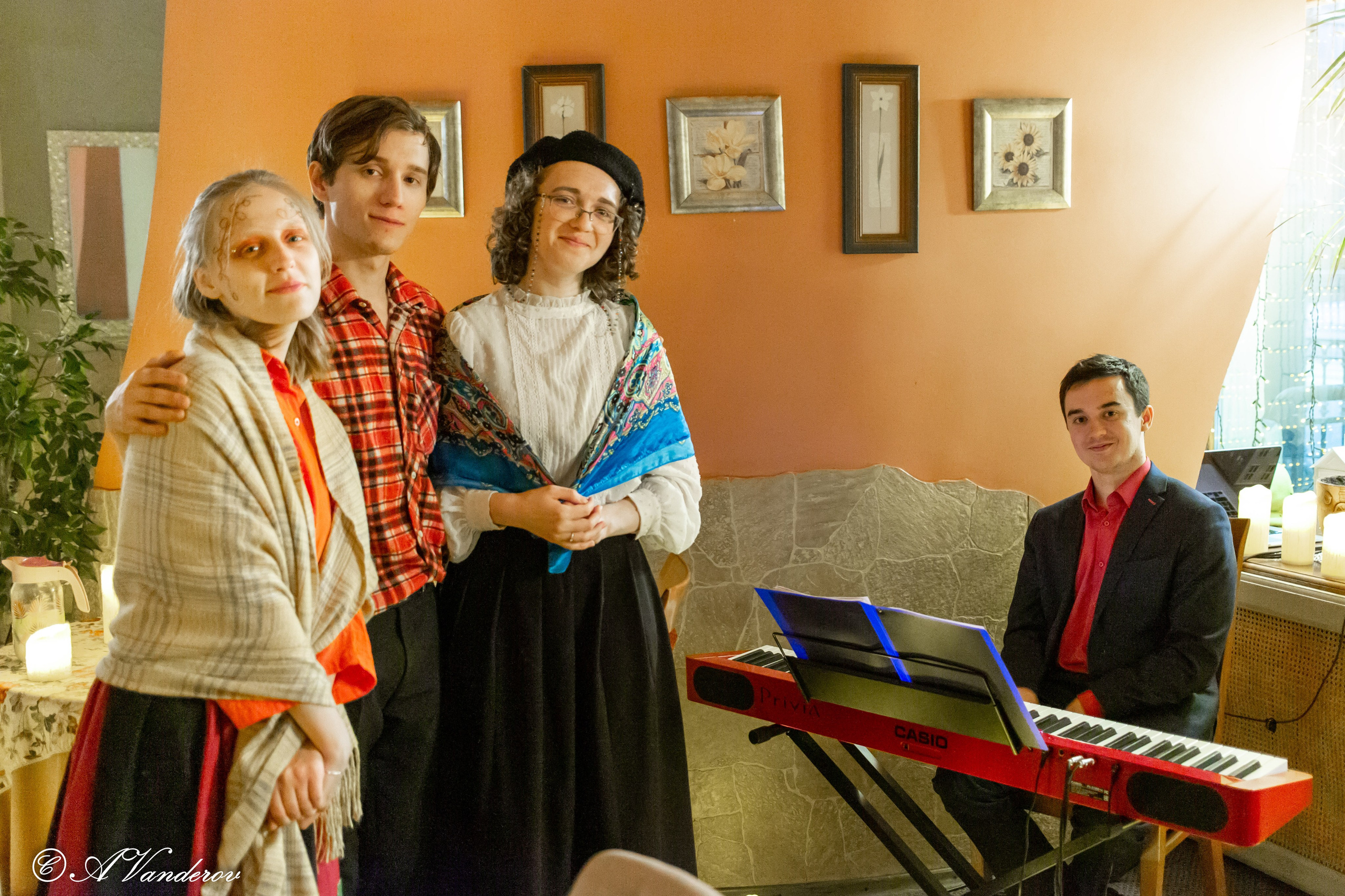 Ночь музеев Арт-клуб BIG APPLE. Фотограф Омск | Александр Вандеров