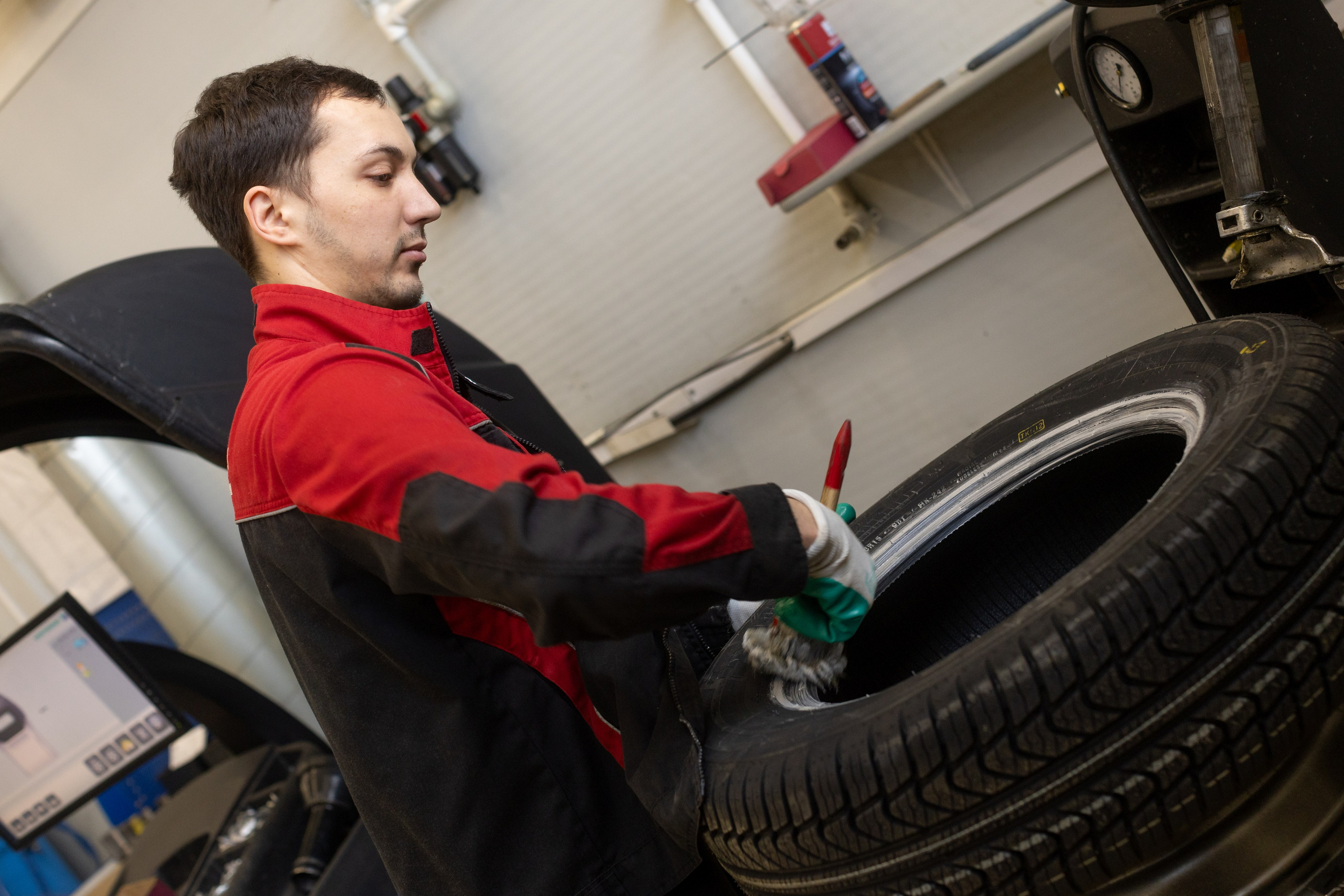 Контент съемка для компании «ШинСервис»