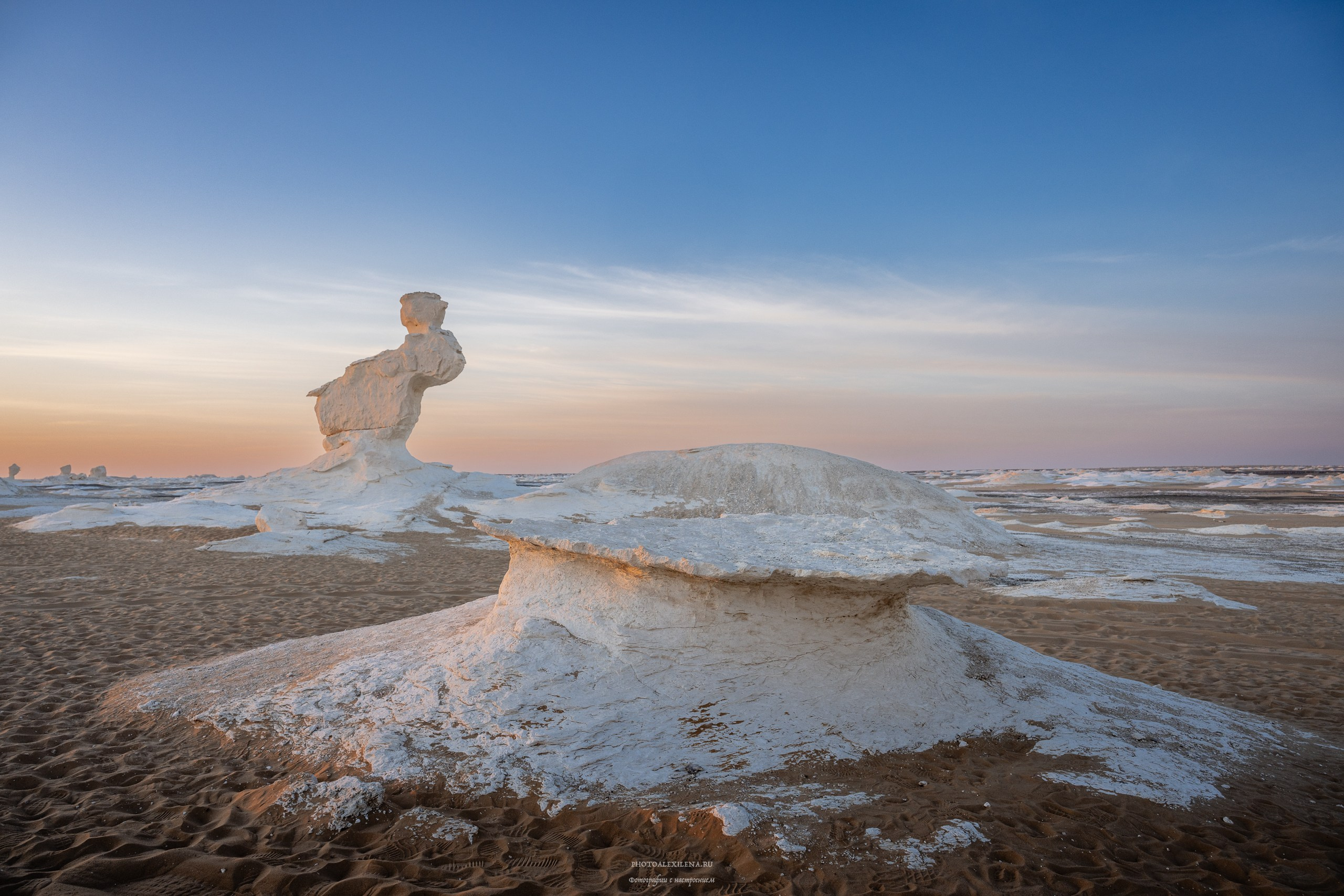 Пустыня чёрная, пустыня белая. Авторские стильные фотокартины