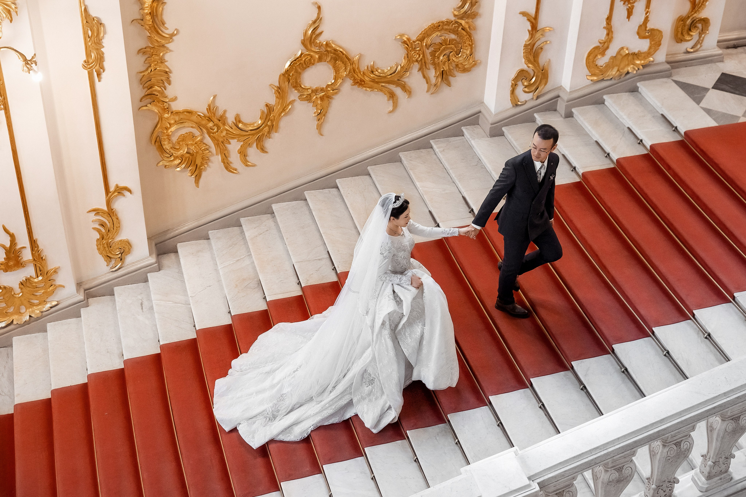 Фотограф Алексей Аверин - Жених и Невеста на Иорданской лестнице