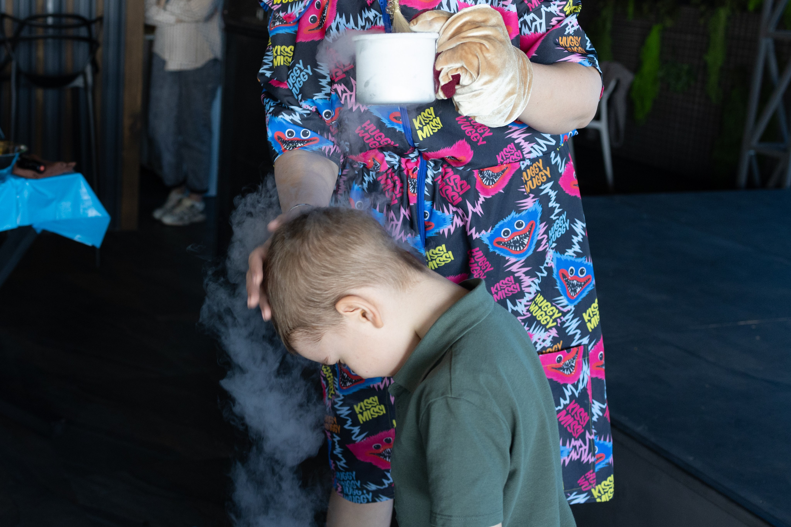 Шоу с жидким азотом. Семейный и детский фотограф в Славгороде Анастасия Винс