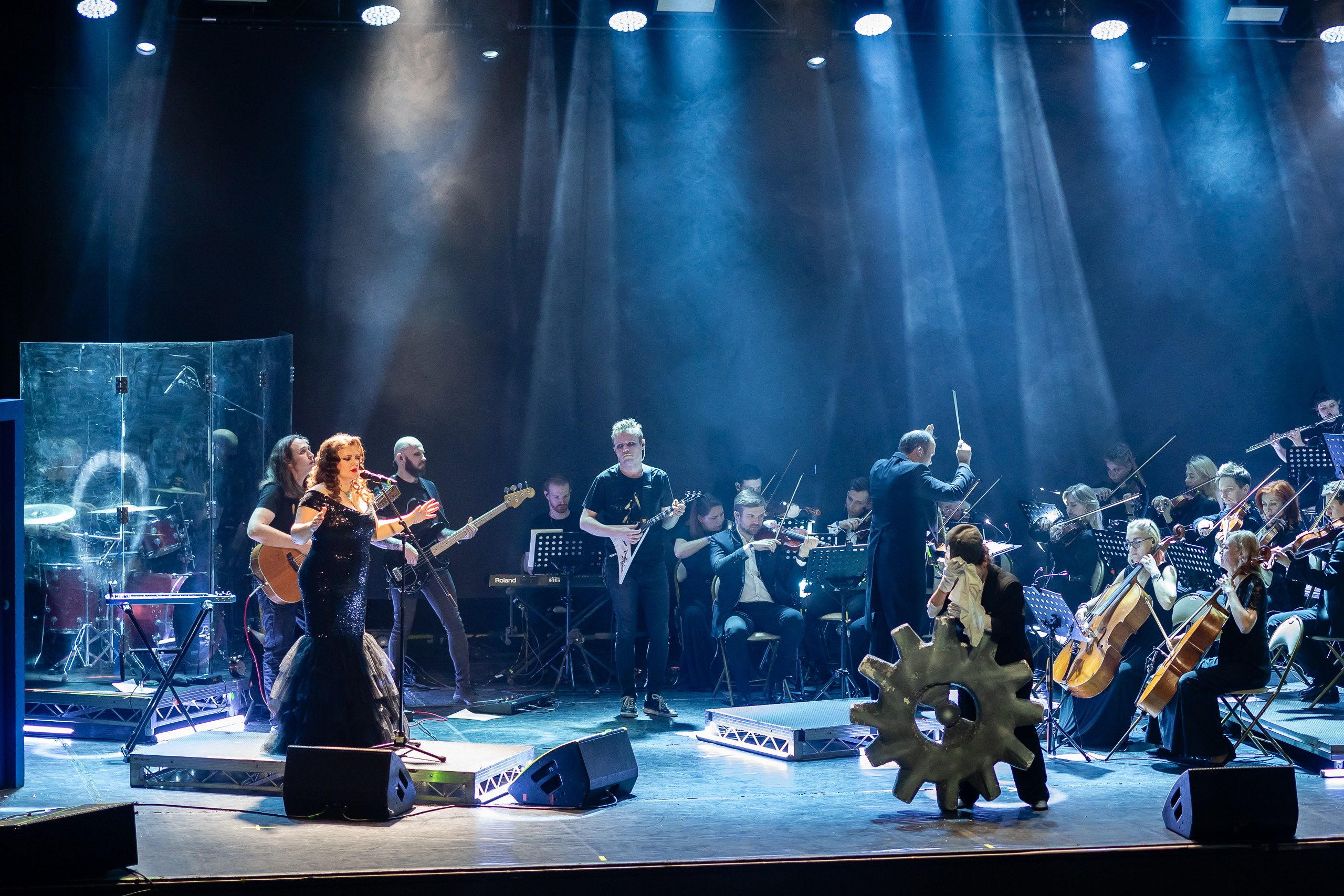 Репортаж с концерта «Симфоническое PINK FLOYD SHOW». Фотограф в Санкт-Петербурге — Сергей Петров