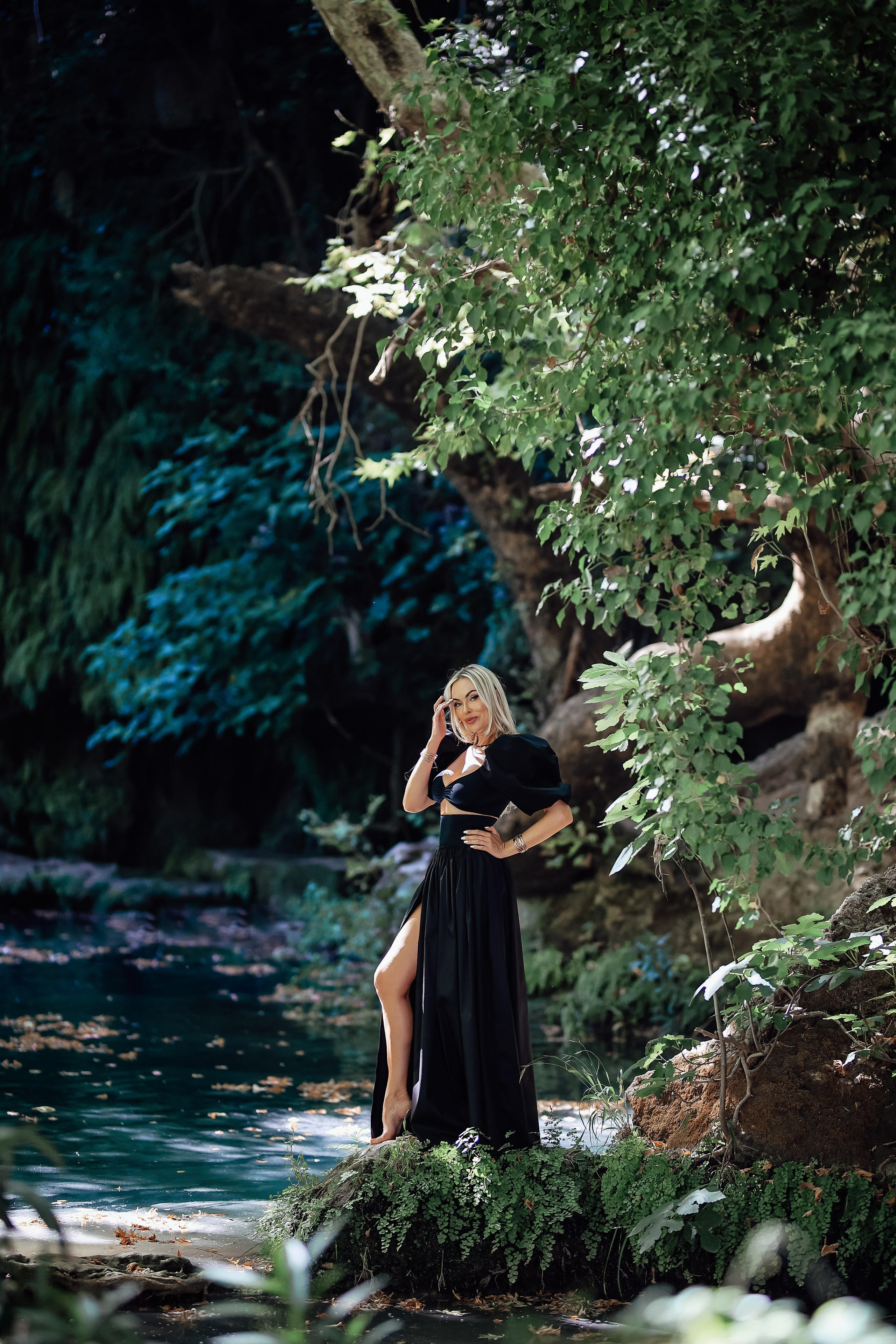Photoshooting at Kurshunlu waterfall