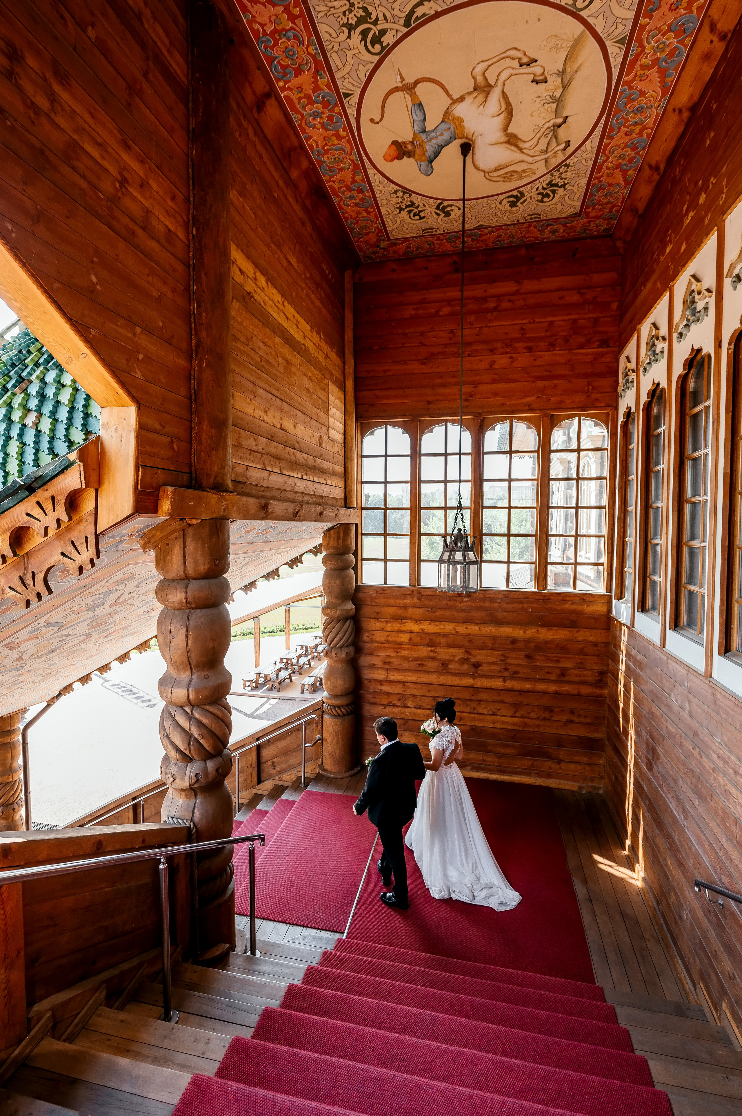 Дворец царя Алексея Михайловича в Коломенском. Свадьба. Свадебный и семейный фотограф Виктория Носачёва. Щелково, Москва и МО