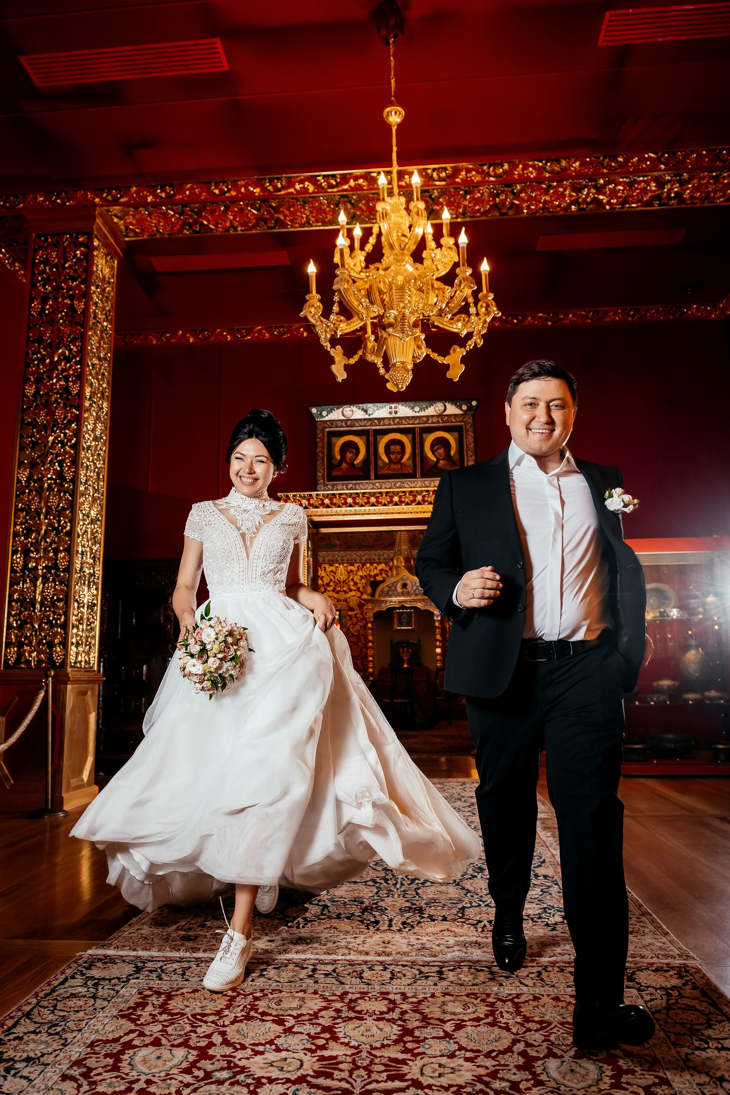 Дворец царя Алексея Михайловича в Коломенском. Свадьба. Свадебный и семейный фотограф Виктория Носачёва. Щелково, Москва и МО