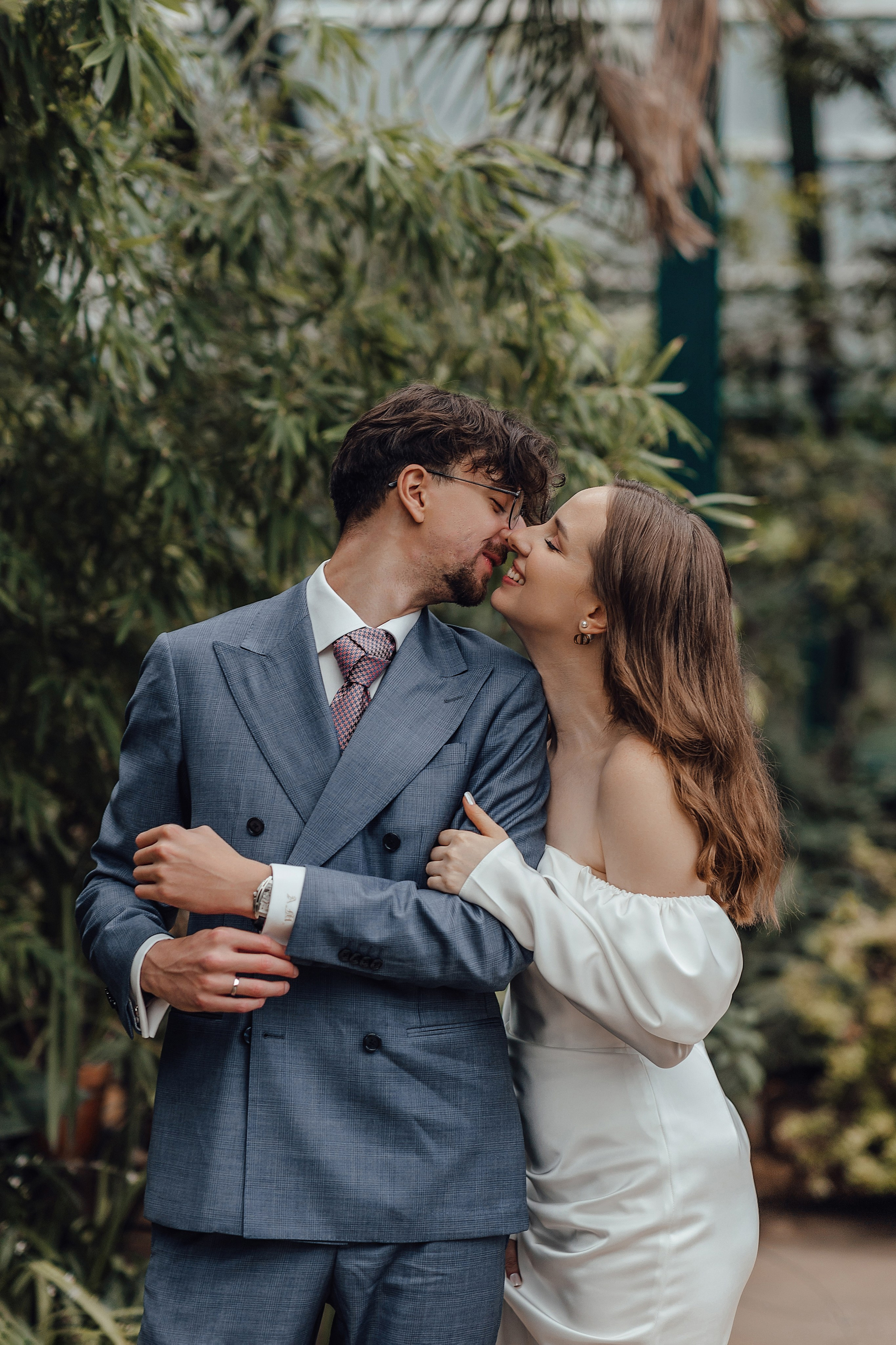 Свадебная фотосессия в Оранжерее в Москве