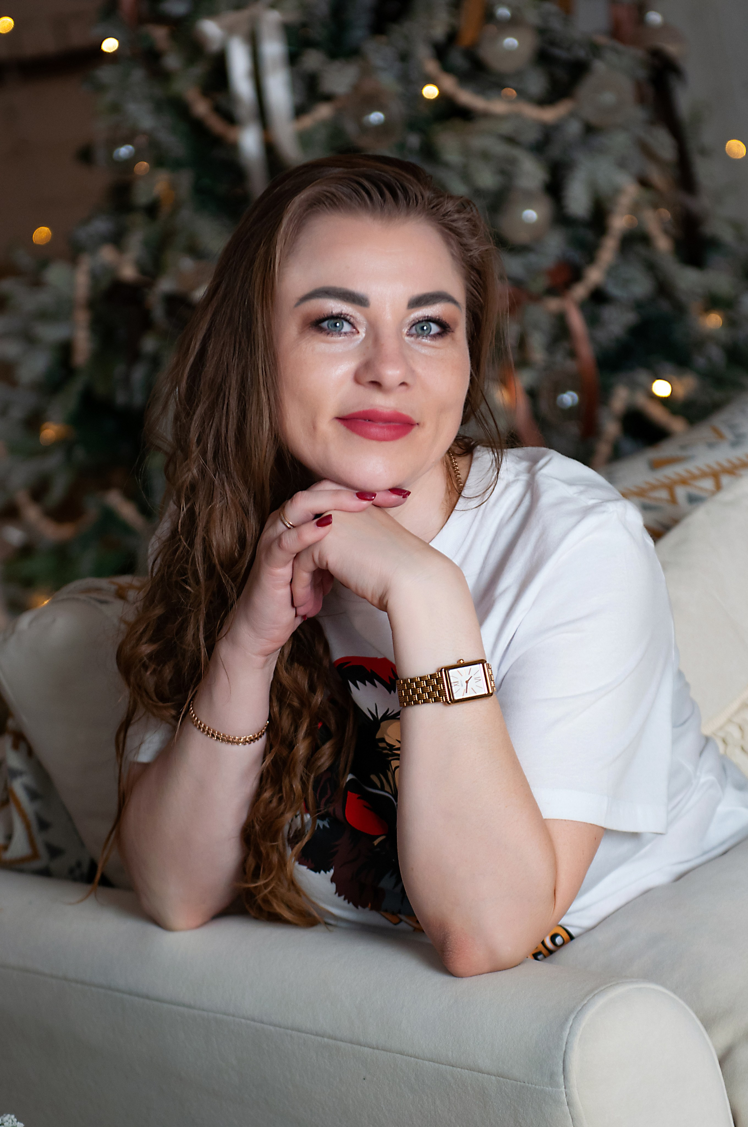 Новогодняя фотосессия для Юлии и её сына Максима. Фотограф в Хабаровске