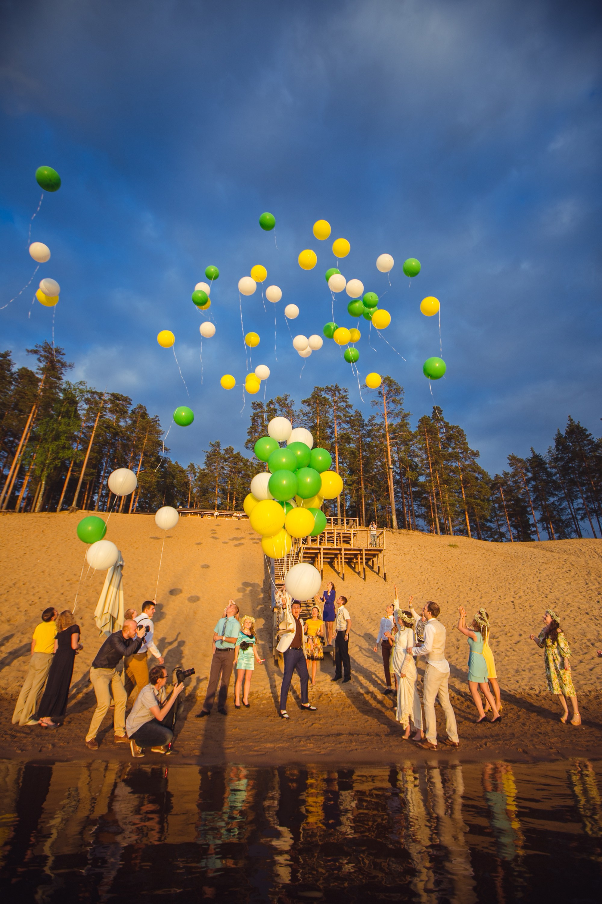 Свадьба в стиле «Рустик». Семейный, портретный и свадебный фотограф в Санкт-Петербурге и Москве