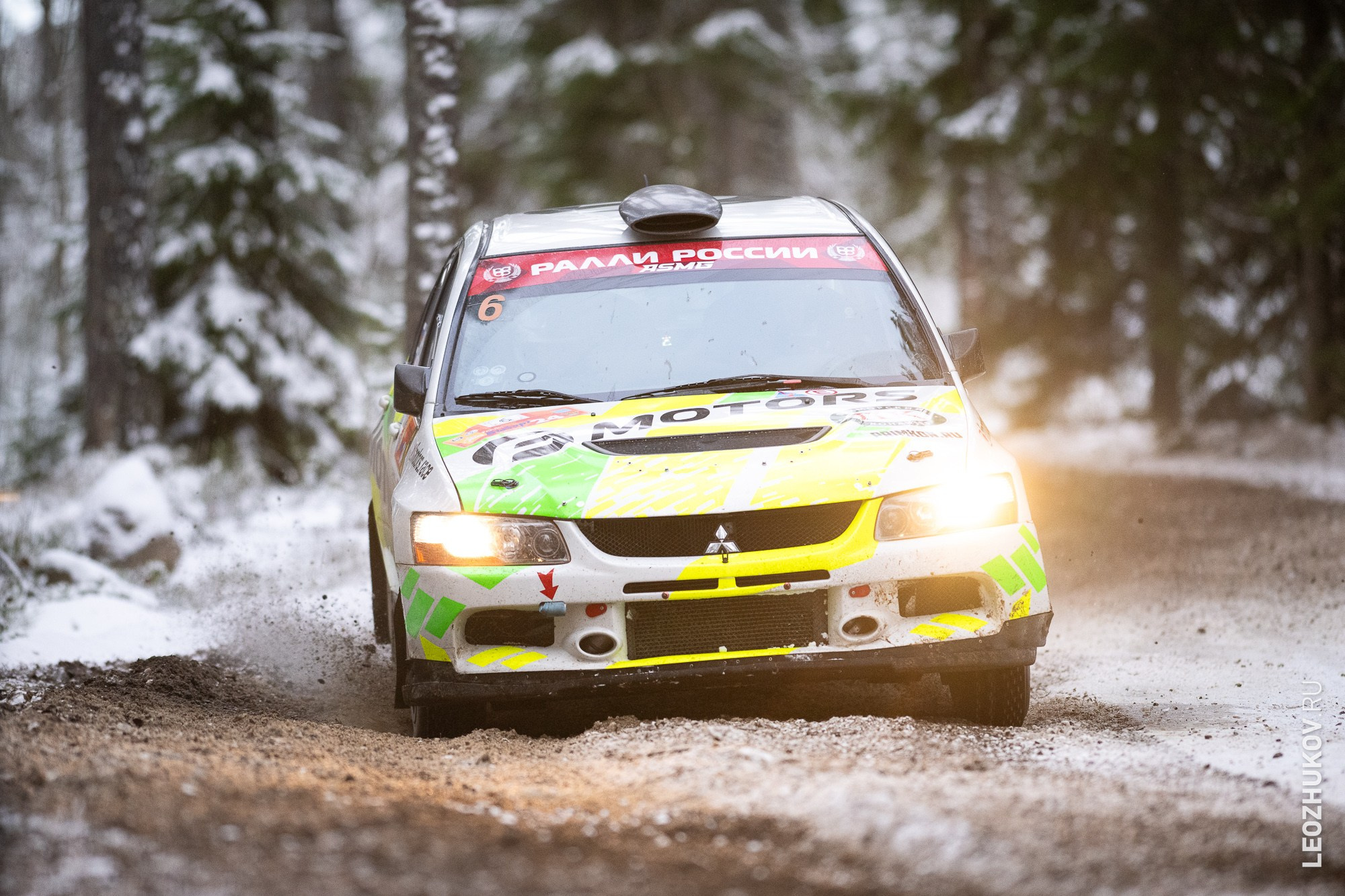 Rally Vyborg 2024. Sports photographer Leonid Zhukov