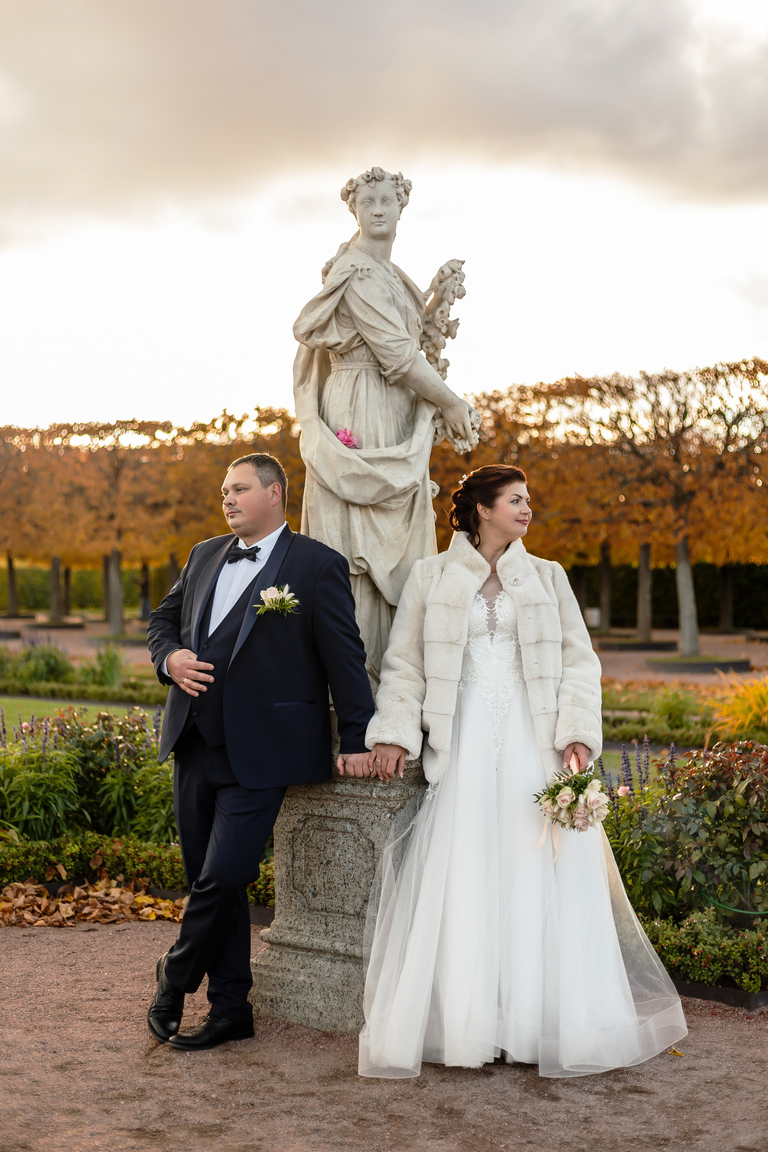 Идеи для свадебной осенней фотосессии