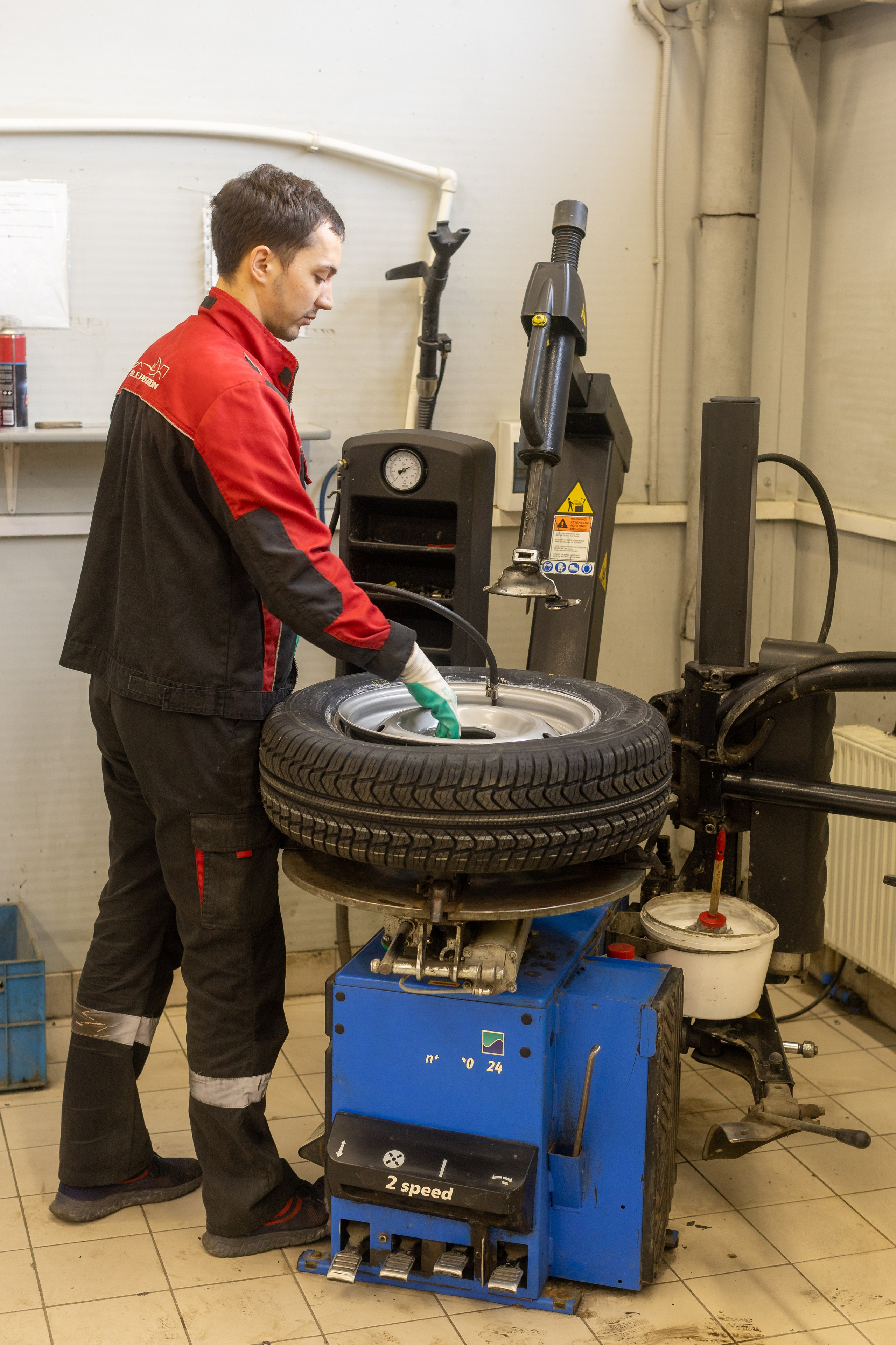 Контент съемка для компании «ШинСервис»