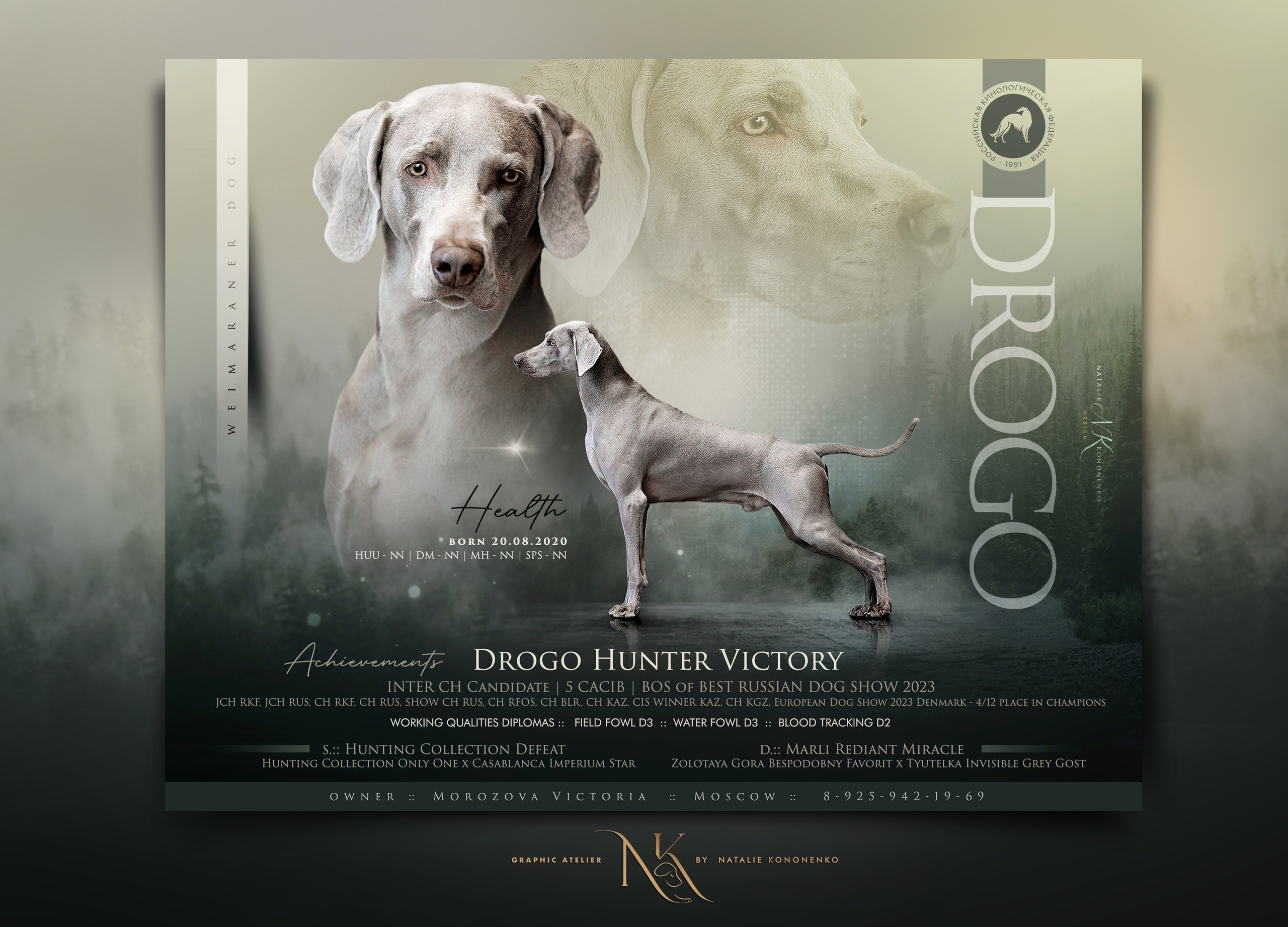 Graphics For Breeders. NK GRAPHIC ATELIER FOR BREEDERS