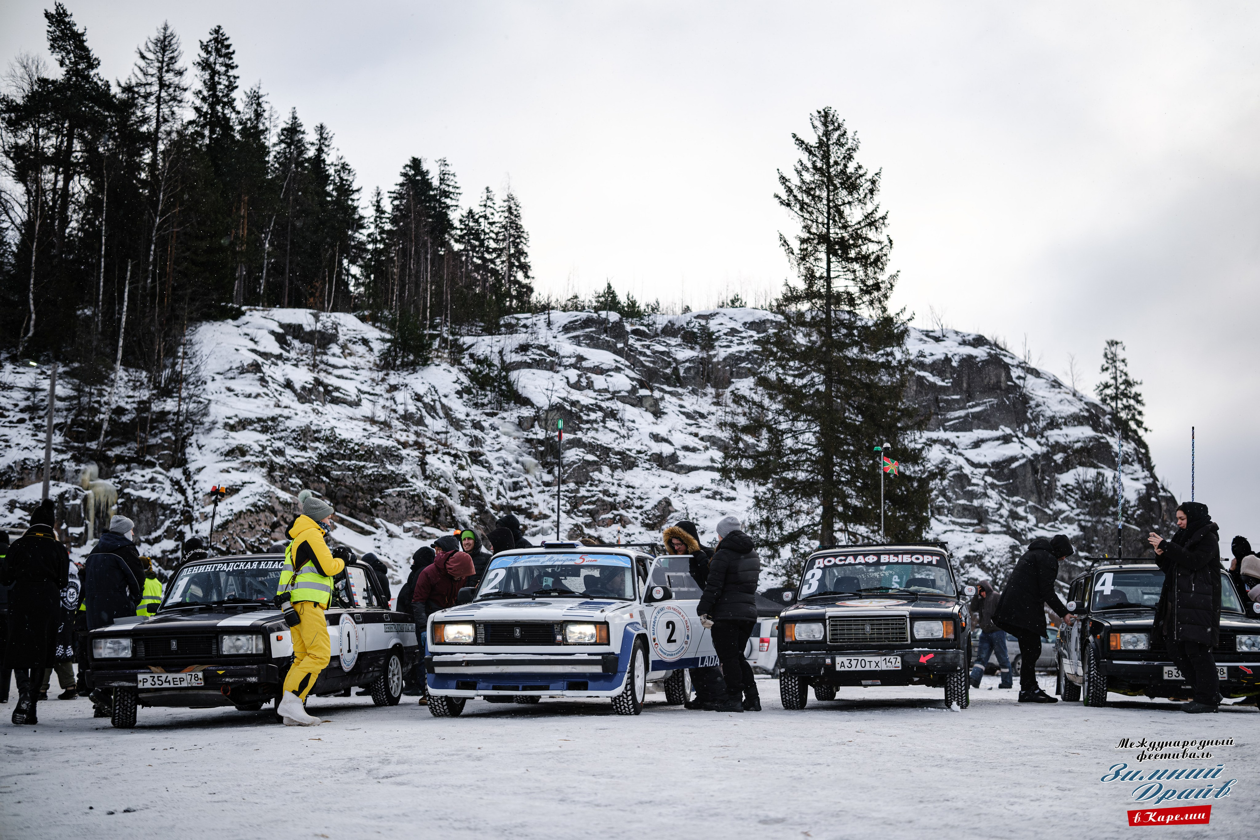 «Зимний Драйв в Карелии» Авто Марафон-гигант «25 часов на льду» Илона Накутис, Николай Грязин, джимхана, фотограф Антон Медведев, icoguar, Сортавала, Карелия