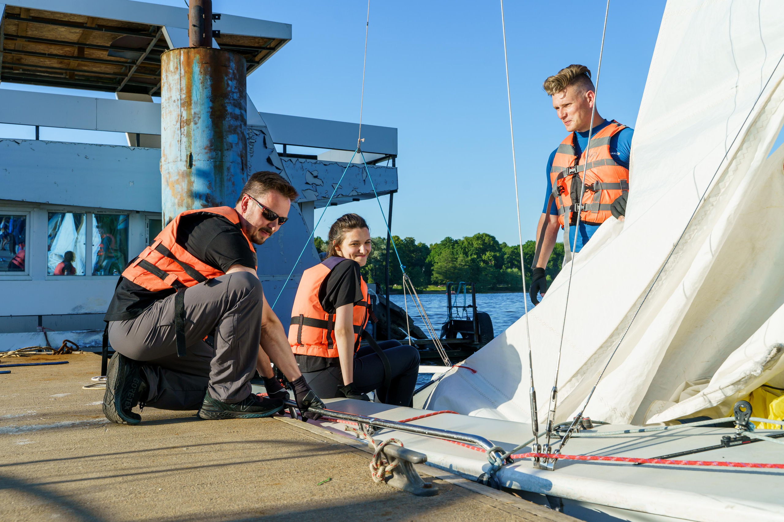 Тренировочная регата. Репортажная съемка. Фотограф Анастасия Арланцева