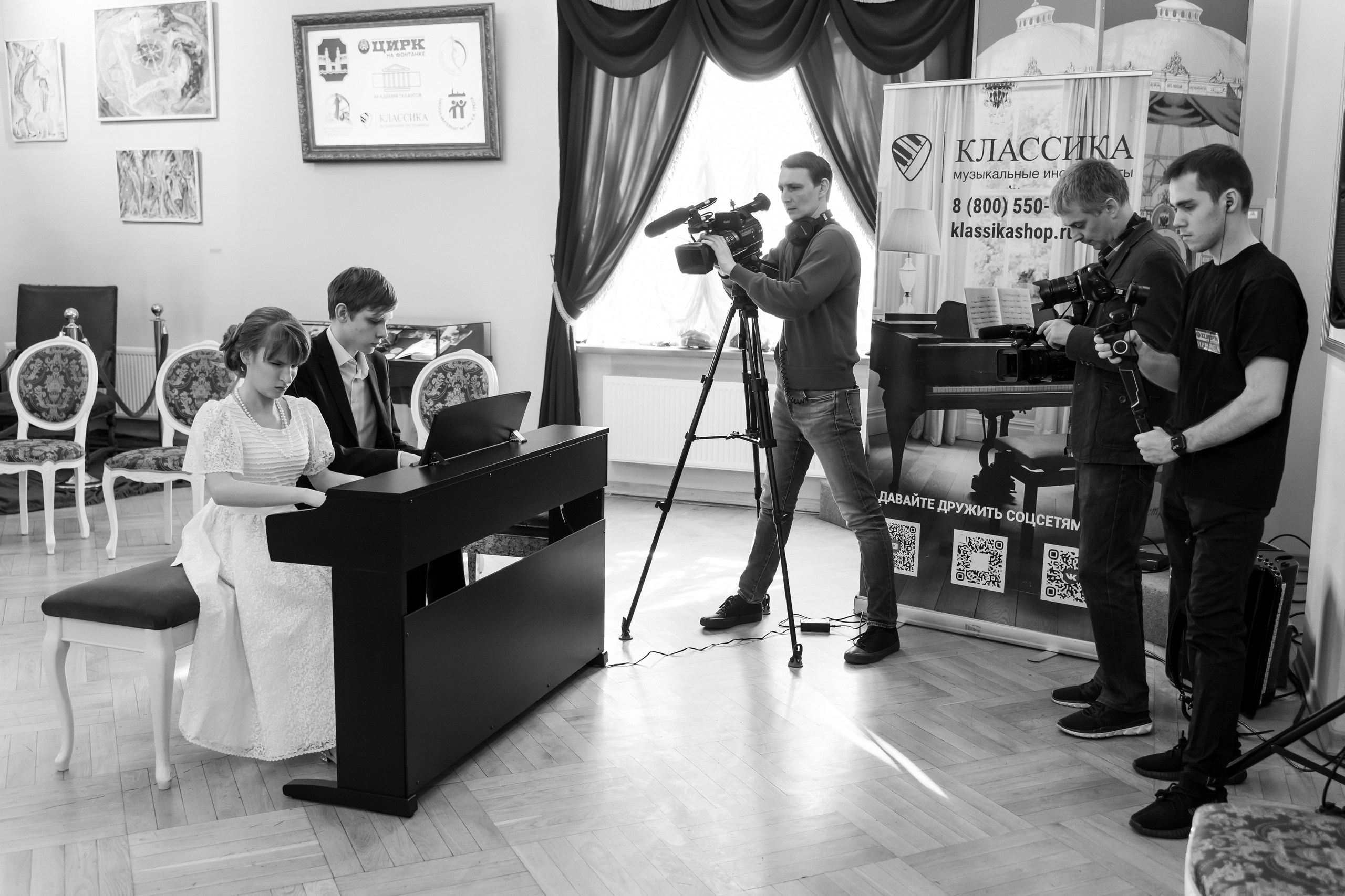 Концерт слабовидящих детей в цирке Чинизелли. Фотограф Анастасия Арланцева