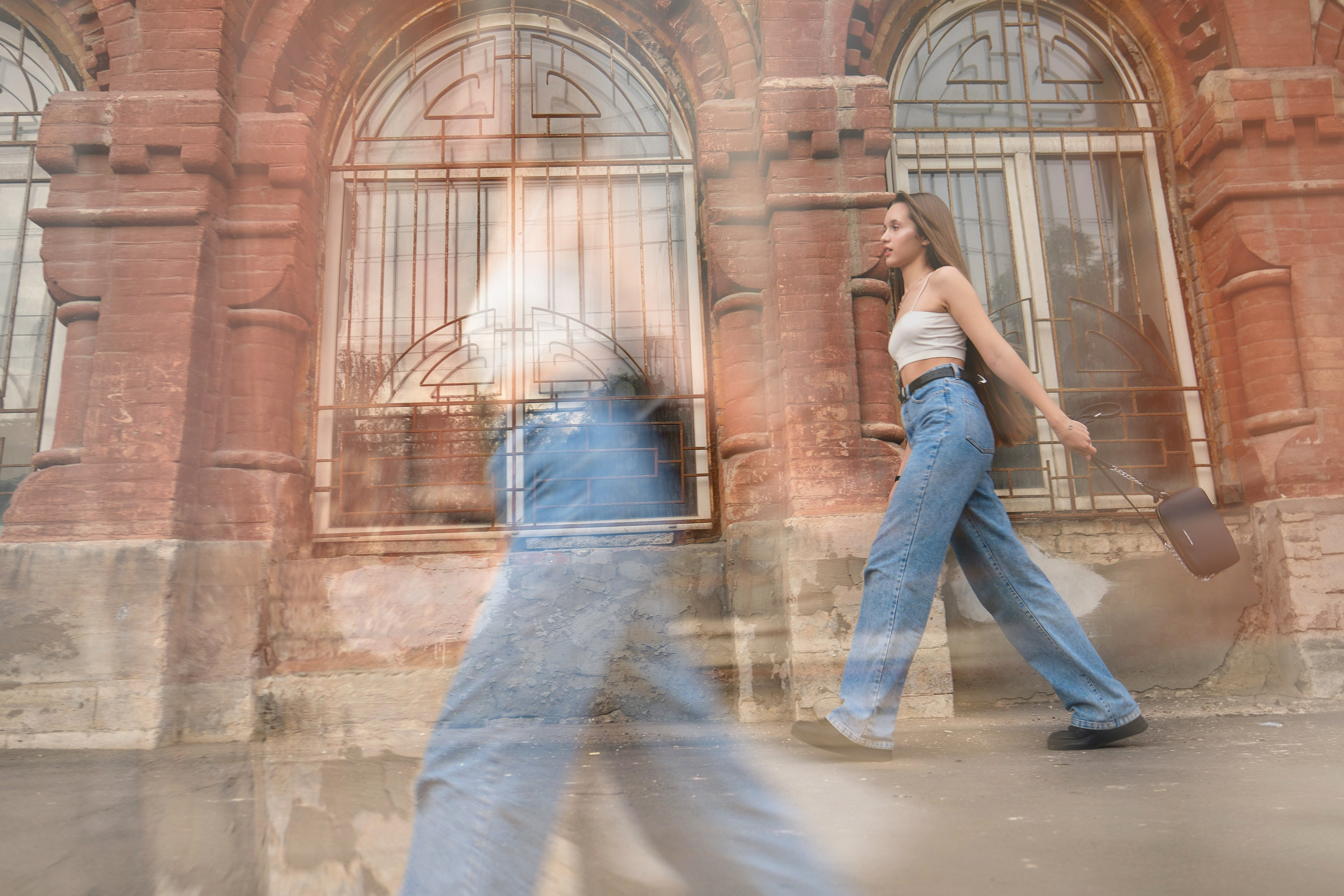 Фотосессия девушки в Самаре с макияжем и одеждой