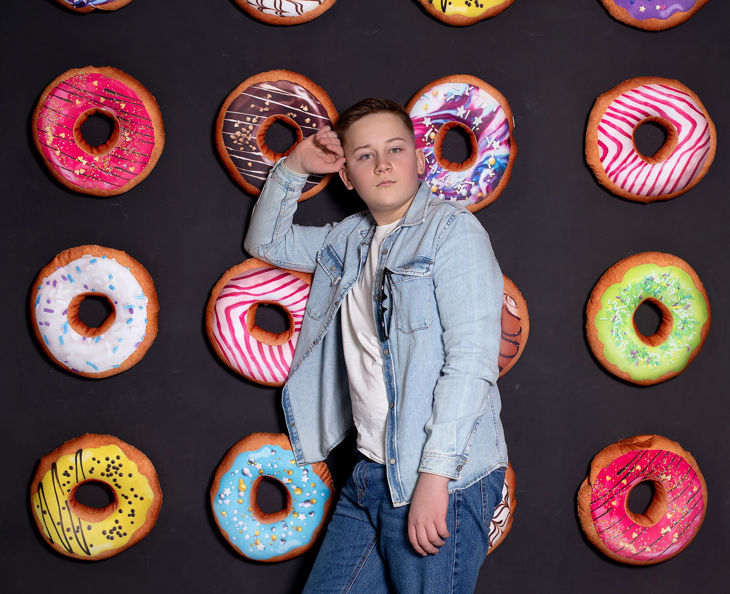 Студийная фотосессия для школьного выпускного альбома Жанна Бакунович