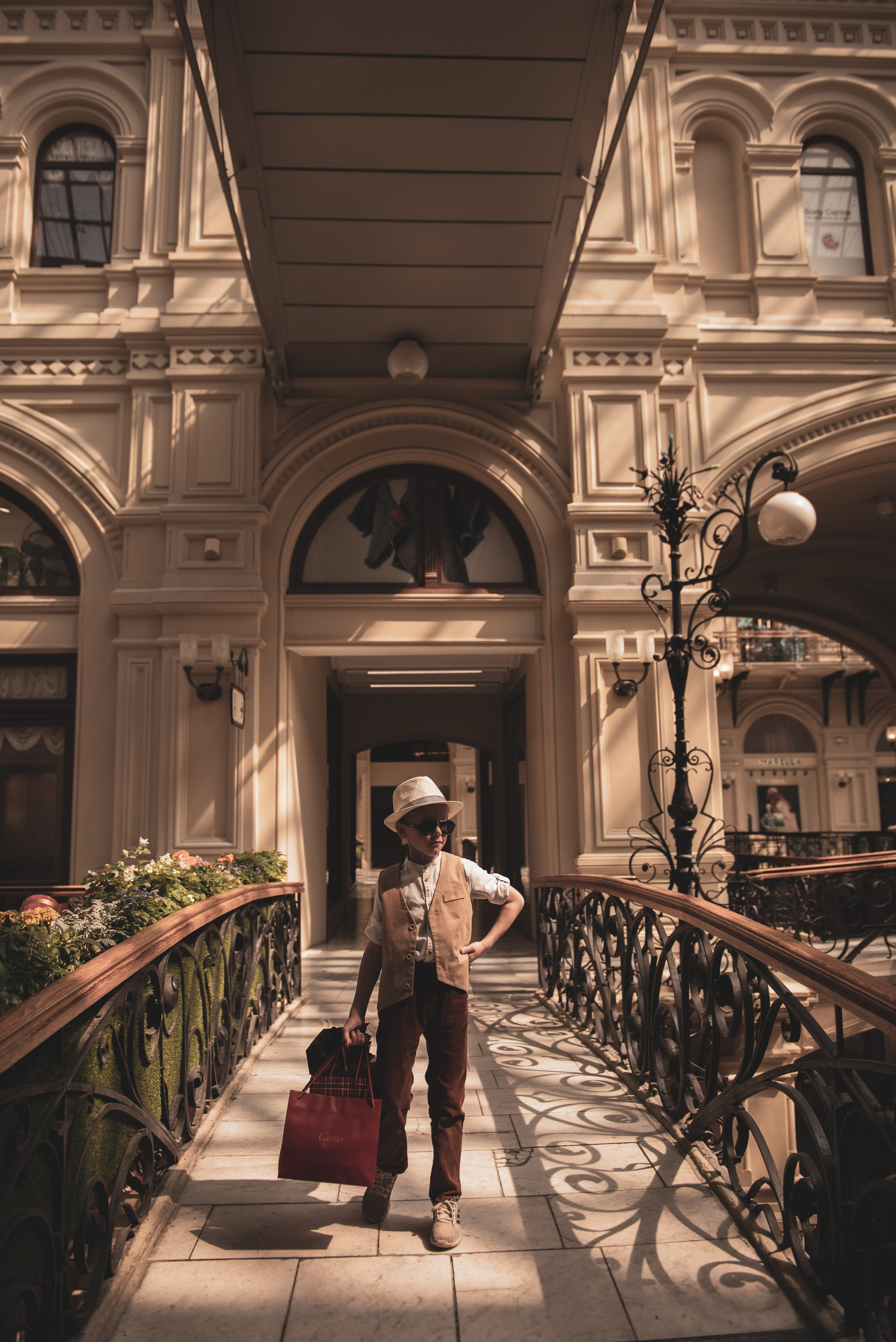 Детская фотосессия в ГУМе. Анна Боровикова, фотограф Пушкино