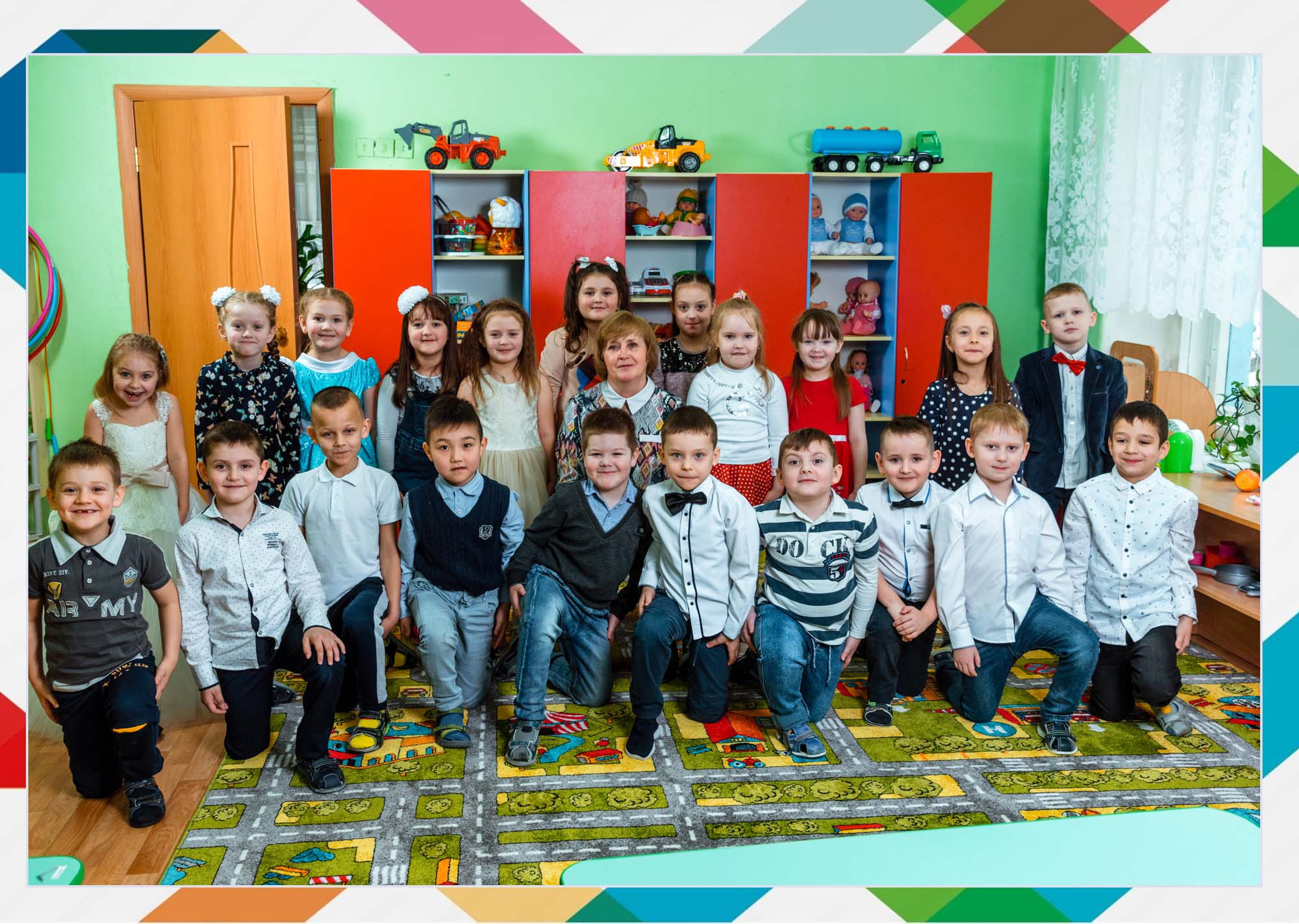 групповое фото в детском саду