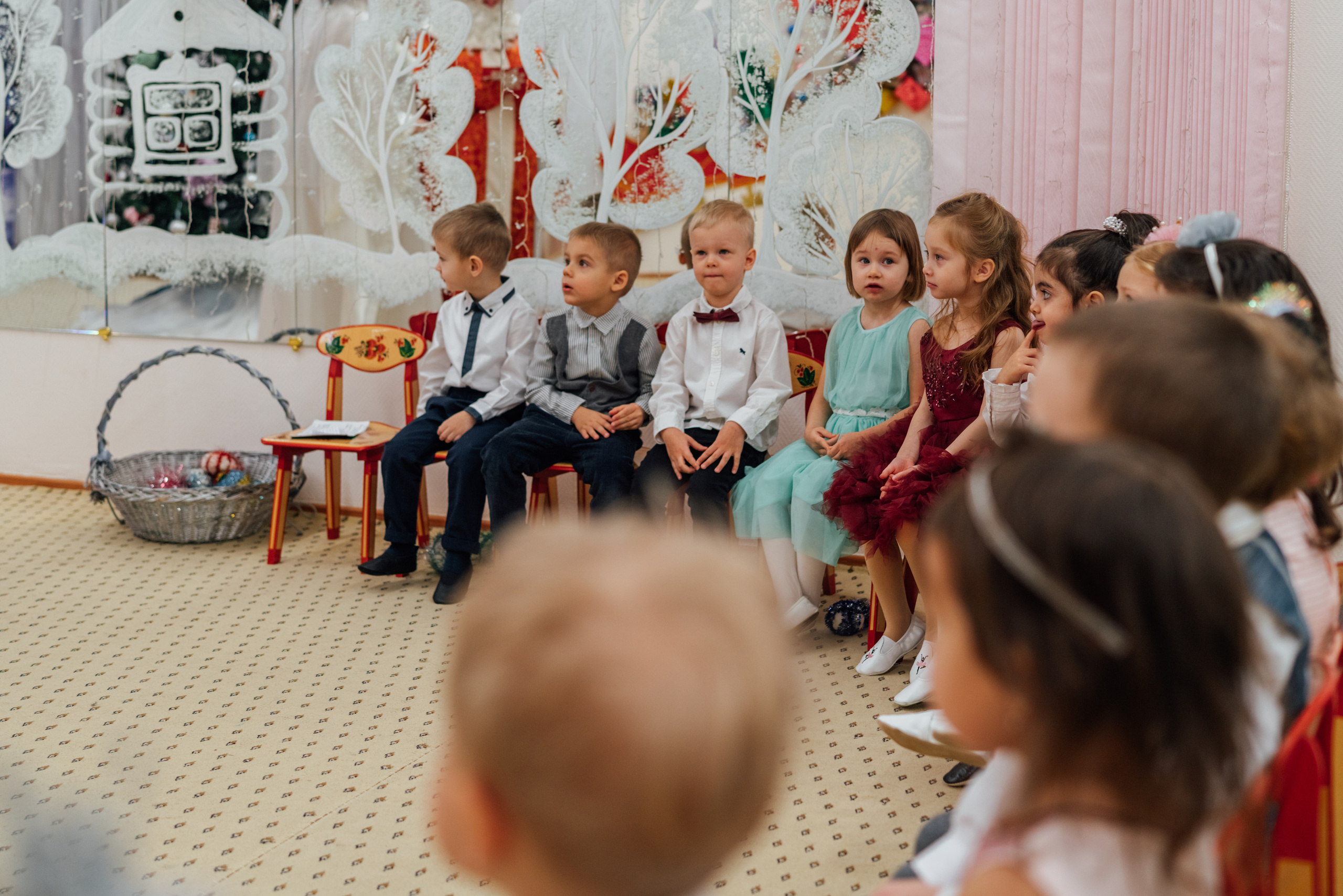 Первые утренники Мими. Профессиональный детский и семейный фотограф в Москве Диля Грошева