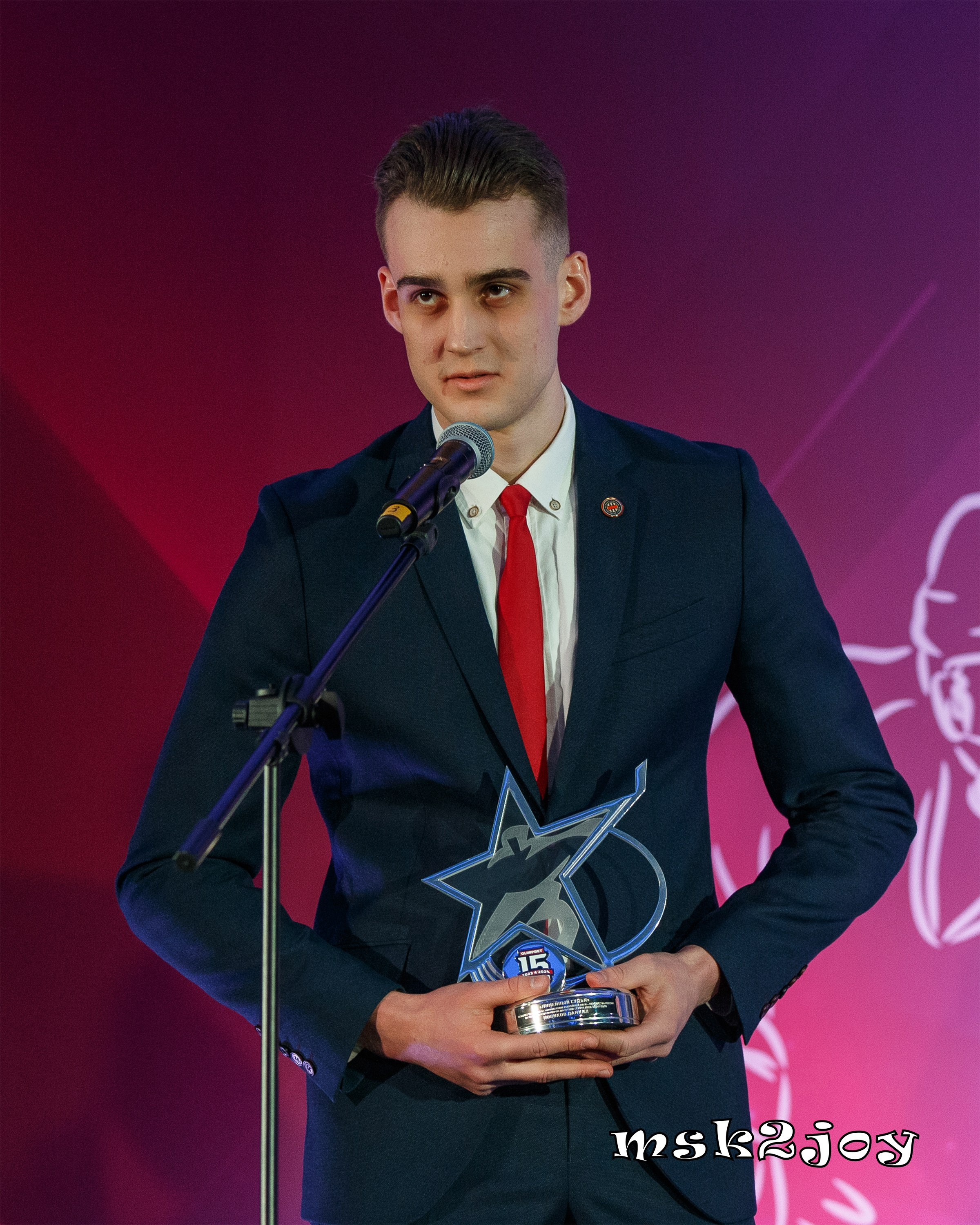 Лучший линейный судья МХЛ сезона 2023-2024 - Даниил Новиков