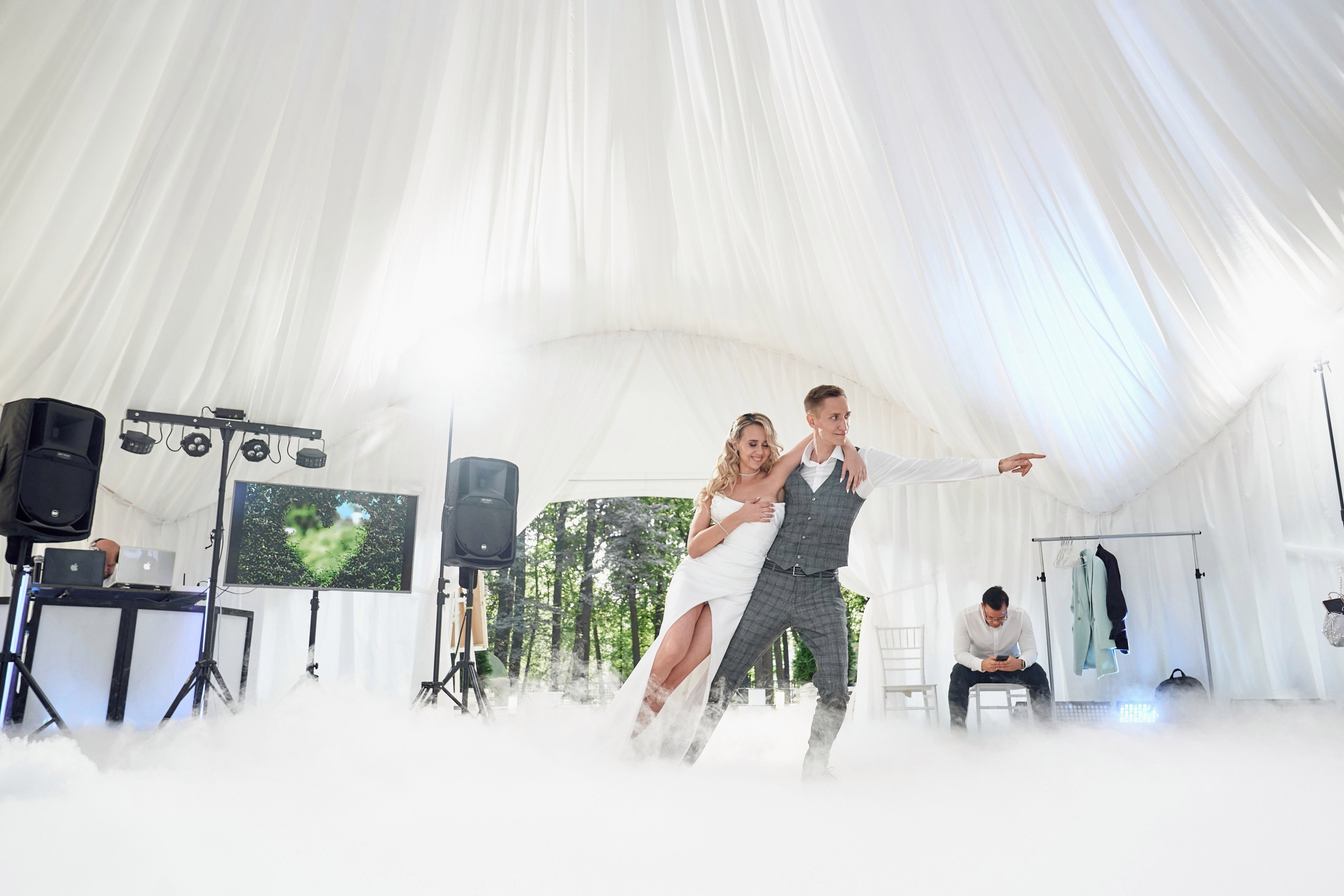 Свадебняа Фотосессия Николая и Анастасии в Кусково