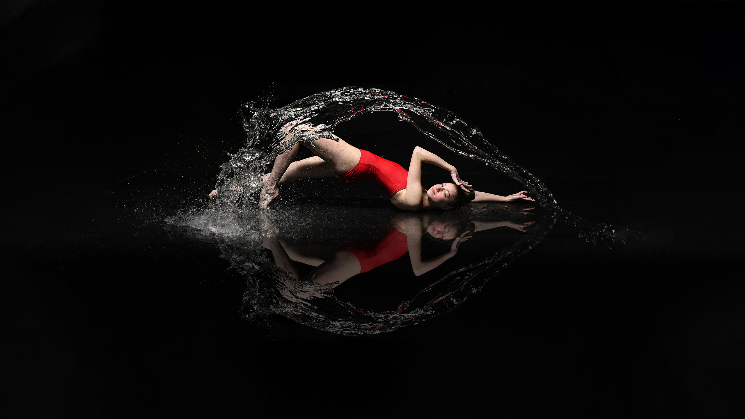 Фотосессия с водой