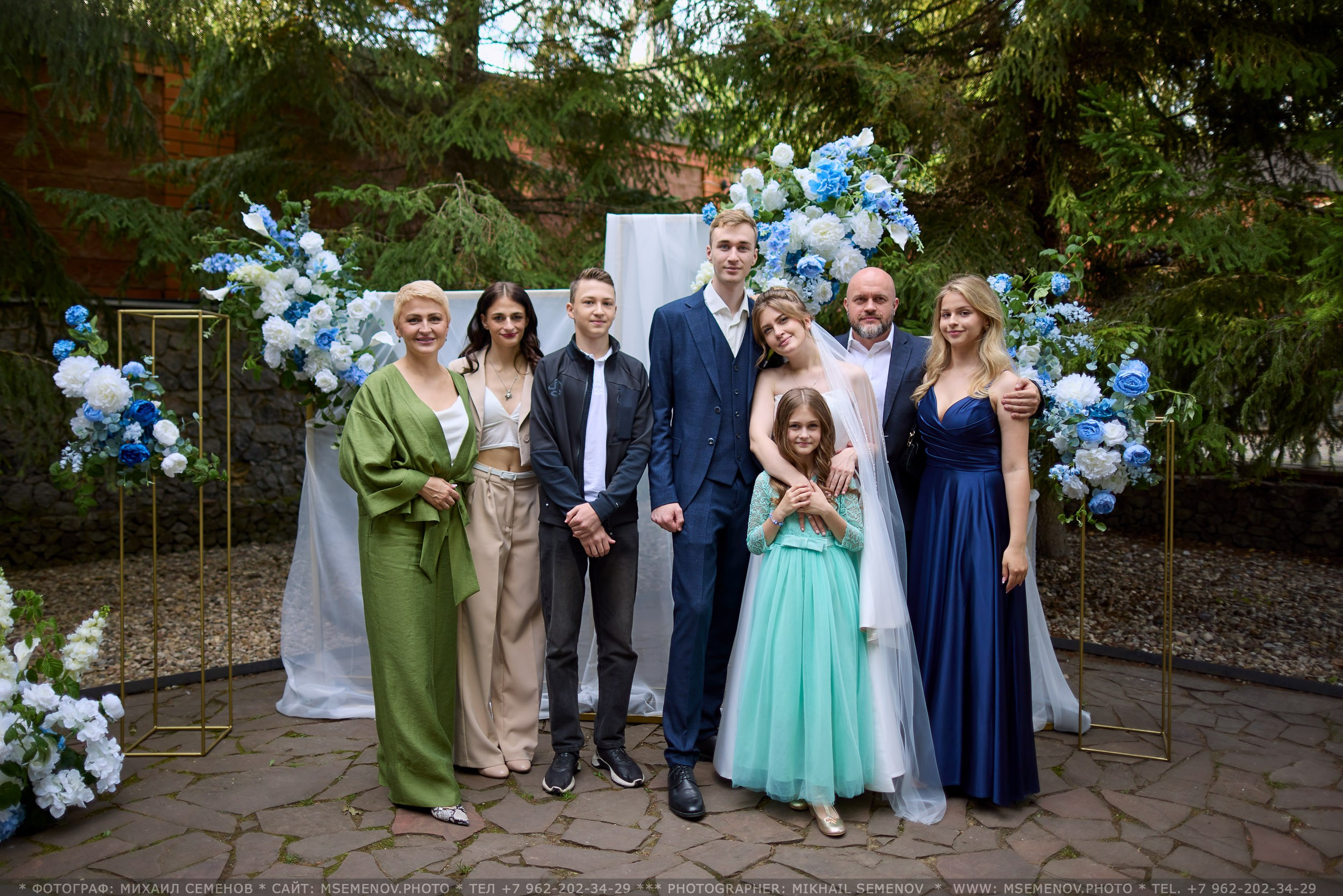 Анонс Свадьбы Марии и Арсения. Photographer for business Mikhail Semenov. Aqua photo studio, photo school