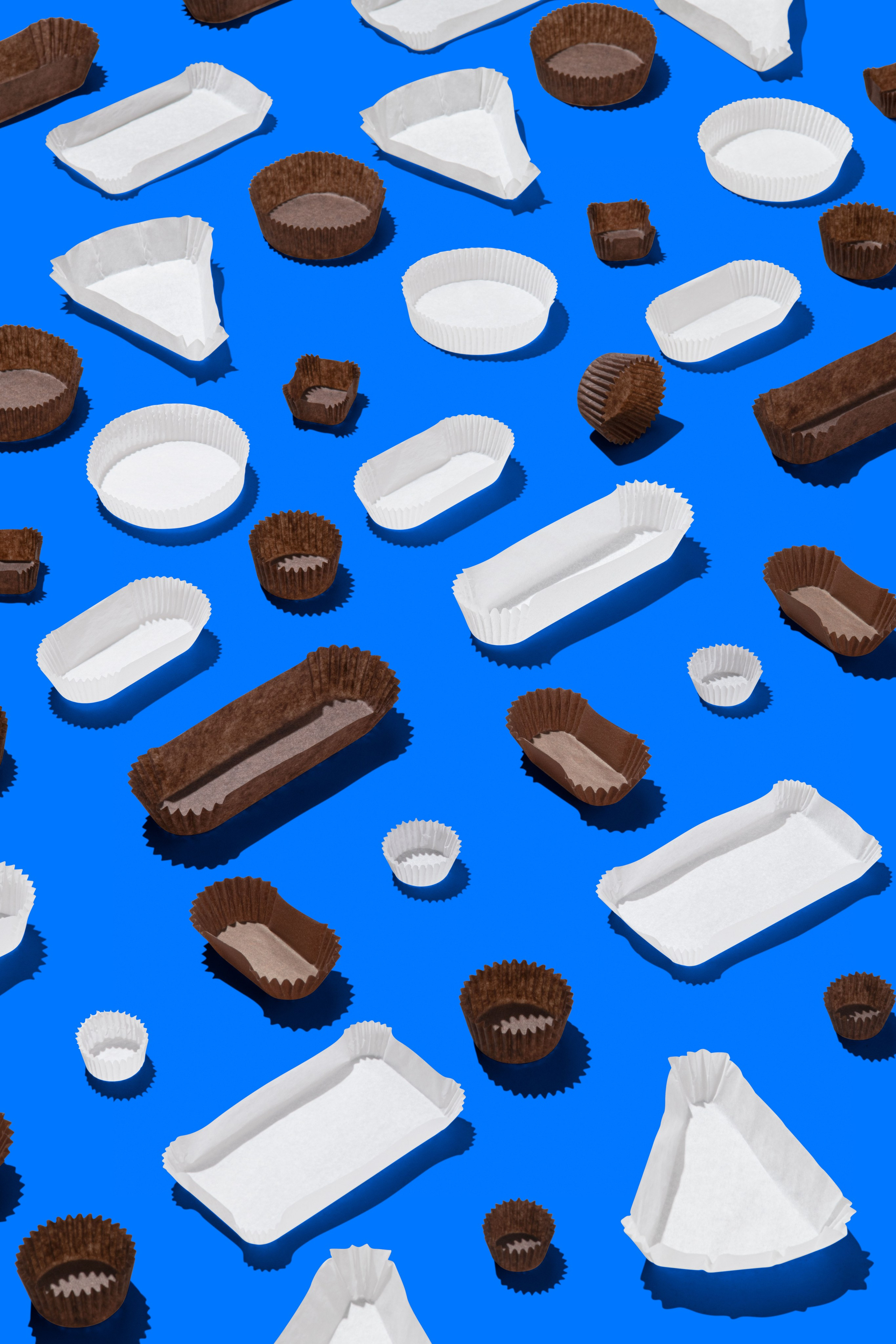 Предметная фотосъемка, капсулы для пирожных и конфет, кондитерская упаковка, кондитерские изделия, каталог продукции. Предметный фотограф. Москва.