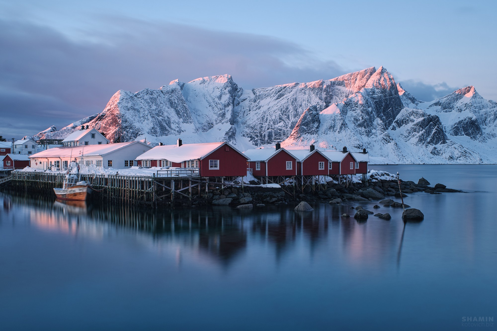 Лофотенские острова — пейзажи, северное сияние и море. Фотограф Константин Шамин. Фотограф Константин Шамин