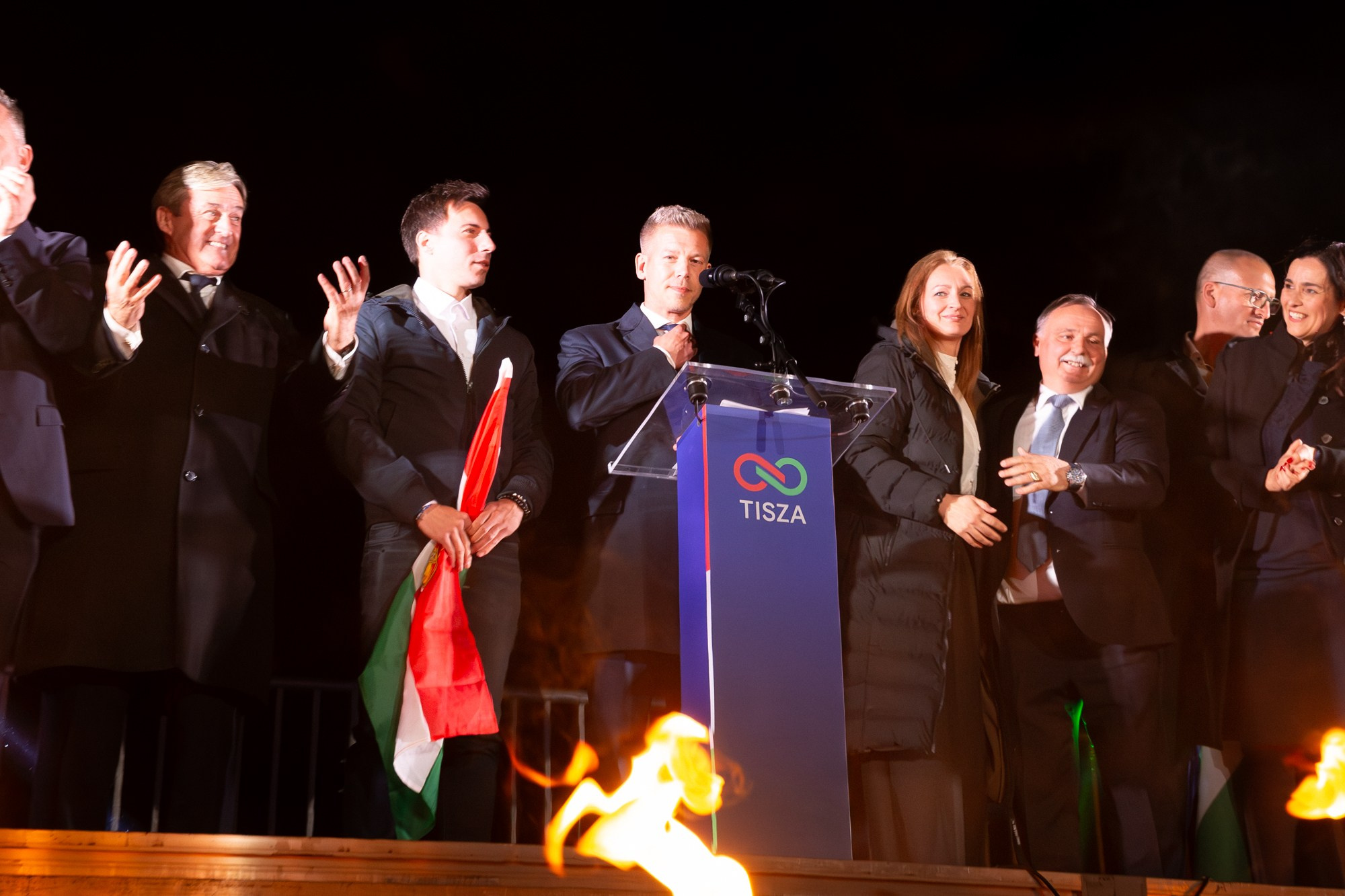 TISZA Victory Night, Hungary 2026. Photographer in Budapest — Yura Knyazev